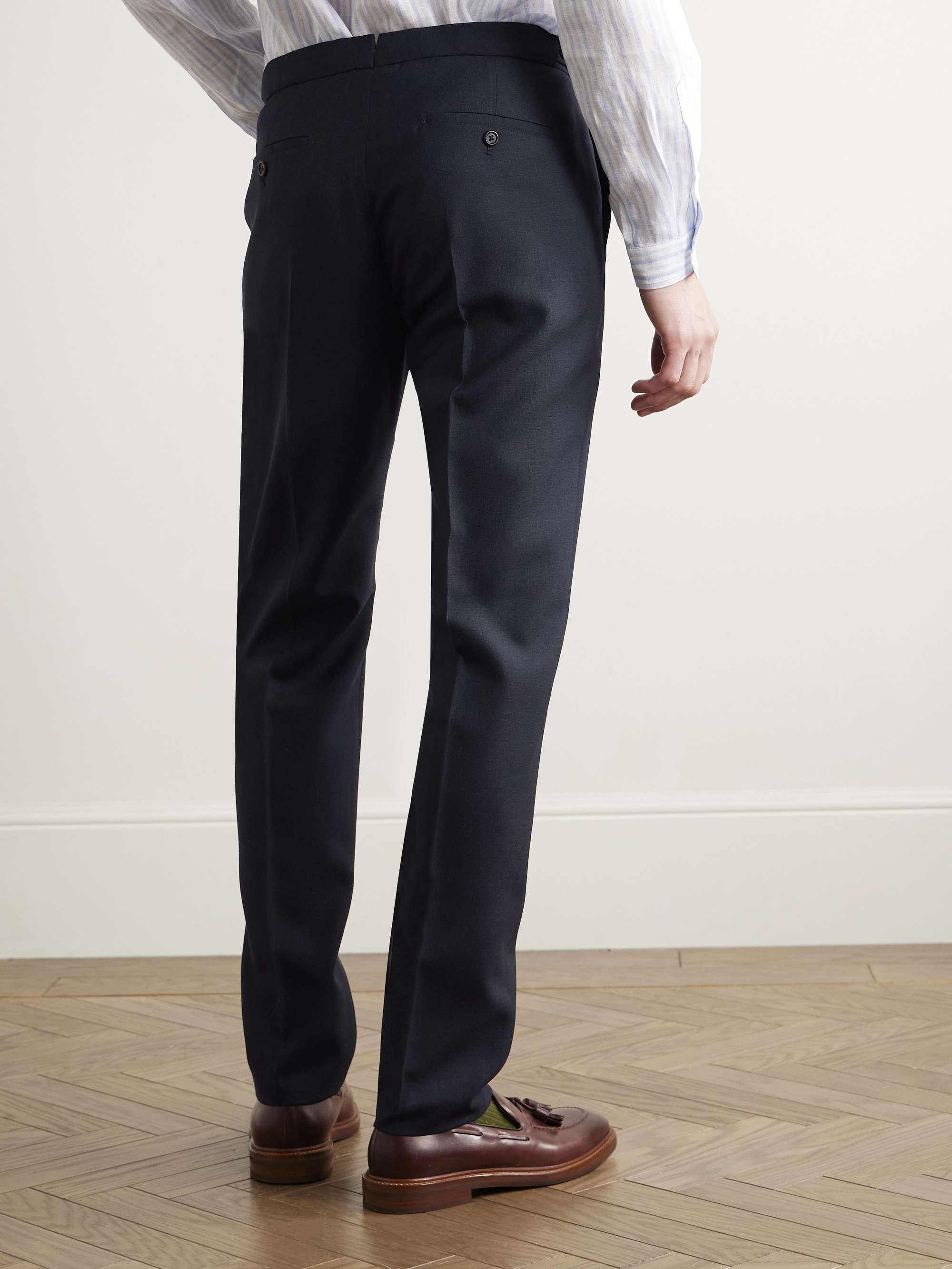 Ghost Slim-Fit Wool Suit Trousers view