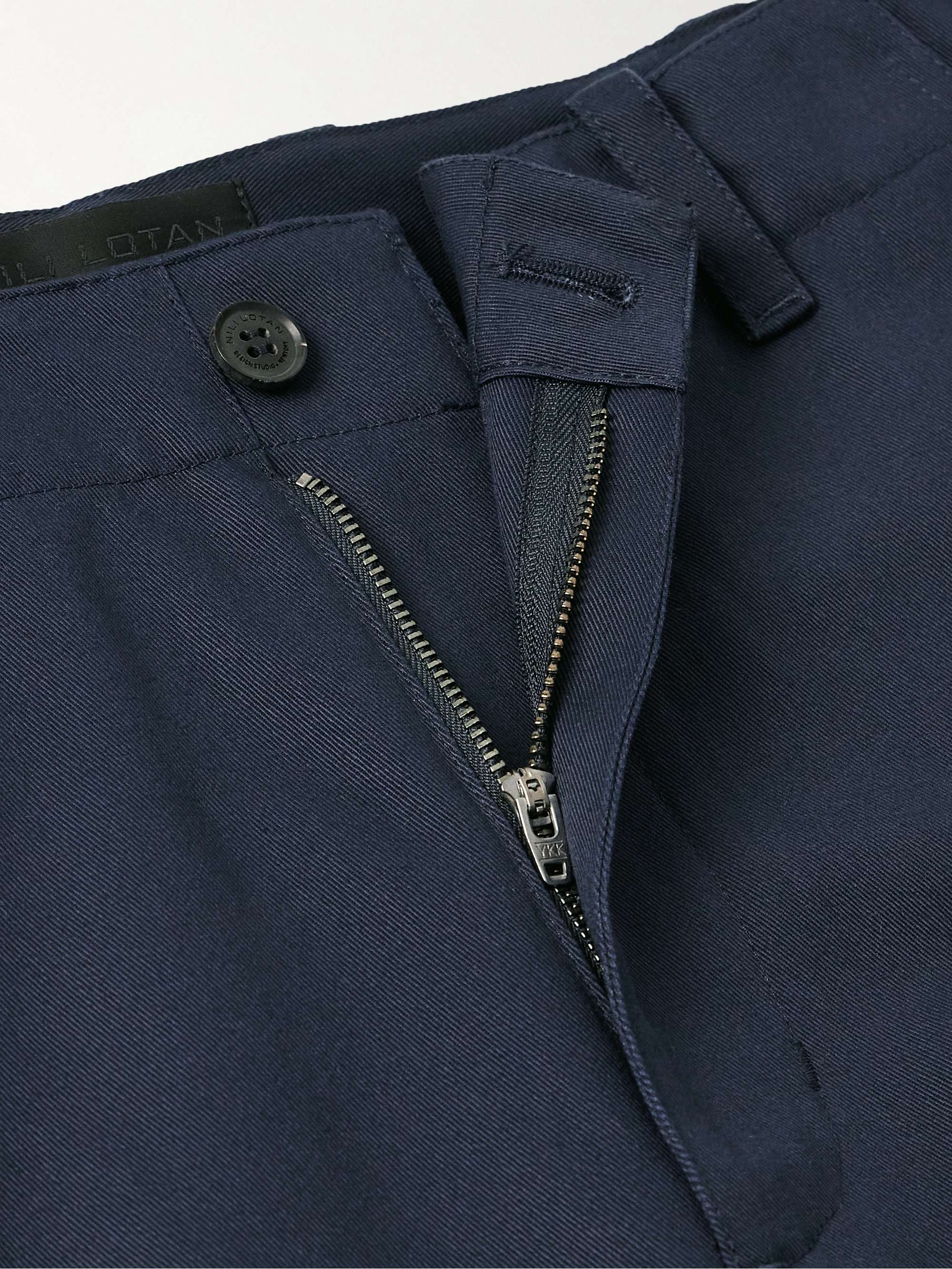 Friedman Straight-Leg Cotton-Twill Cargo Trousers view