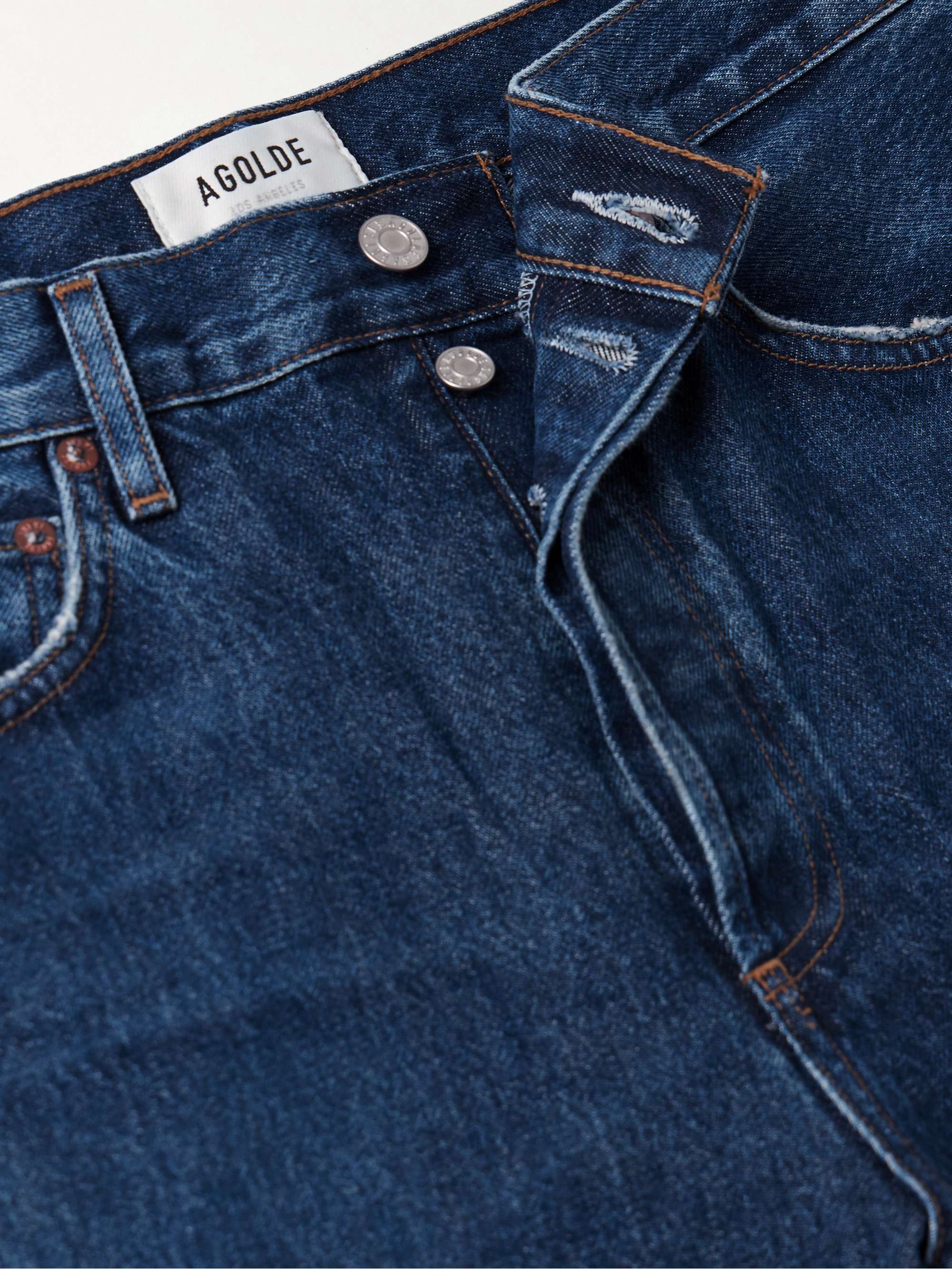 Fran cropped low-rise straight-leg jeans view