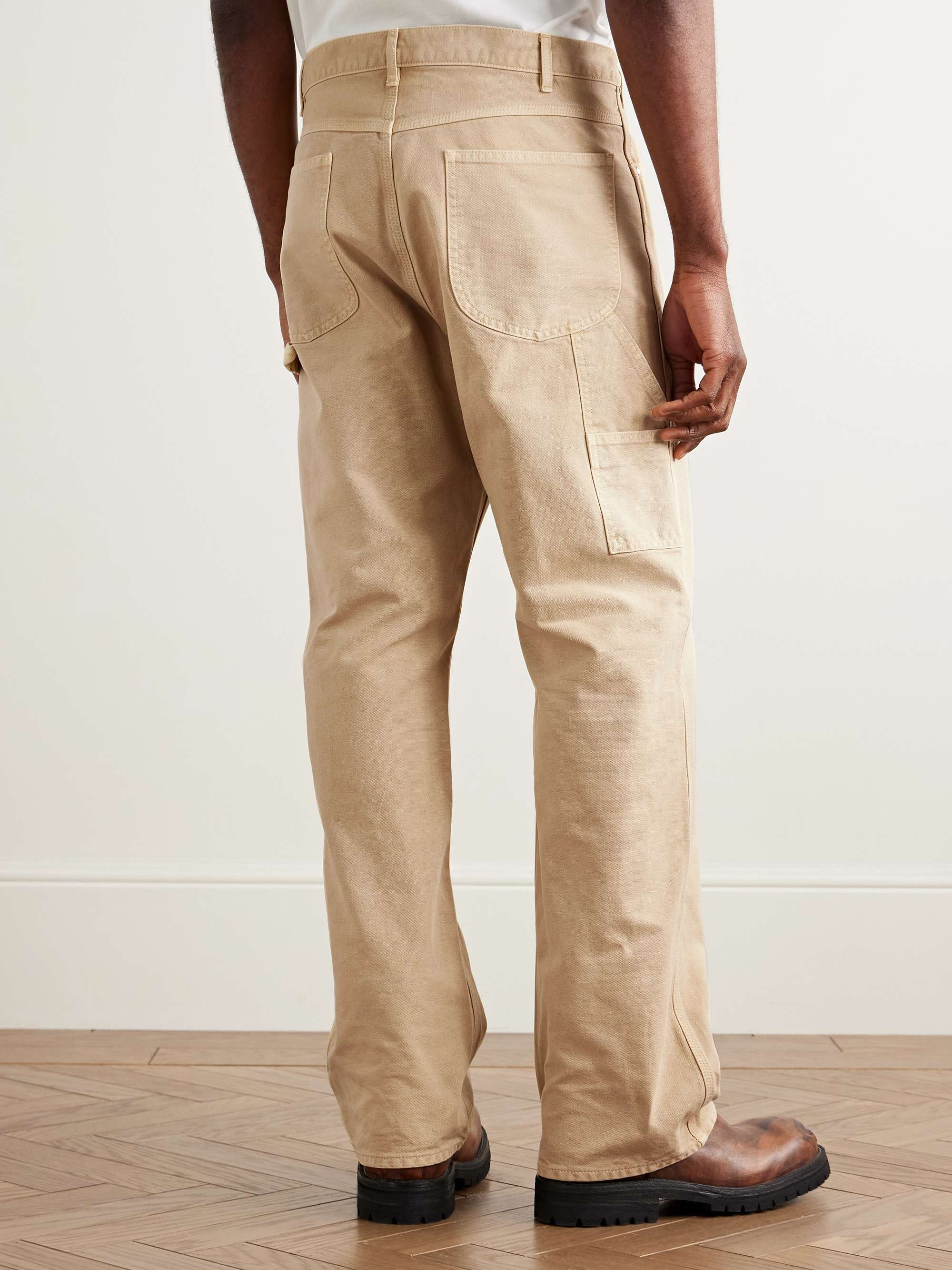 Duck Straight-Leg Garment-Dyed Jeans view