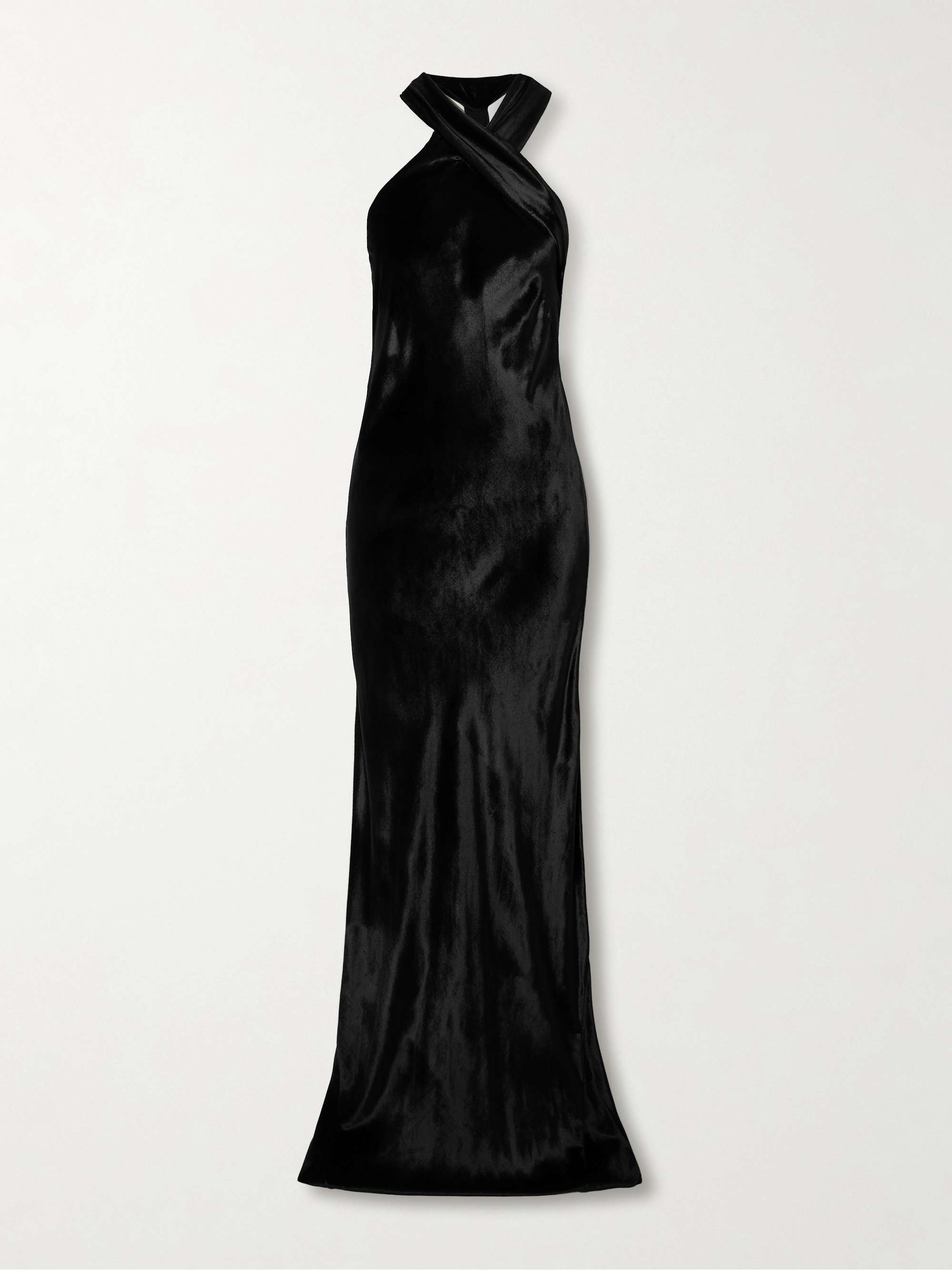 Pandora velvet gown view