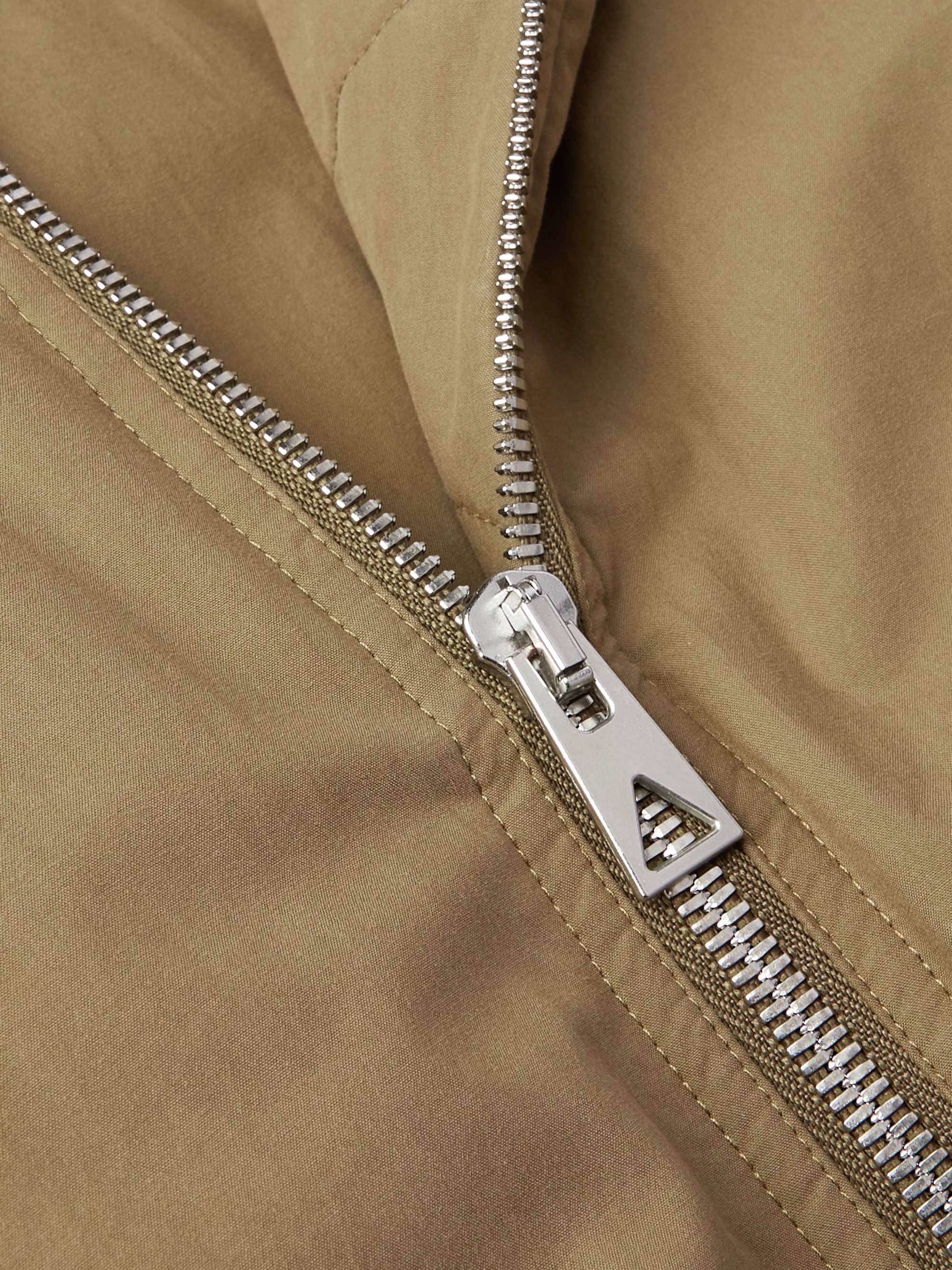 Frosted Cotton-Poplin Down Bomber Jacket view