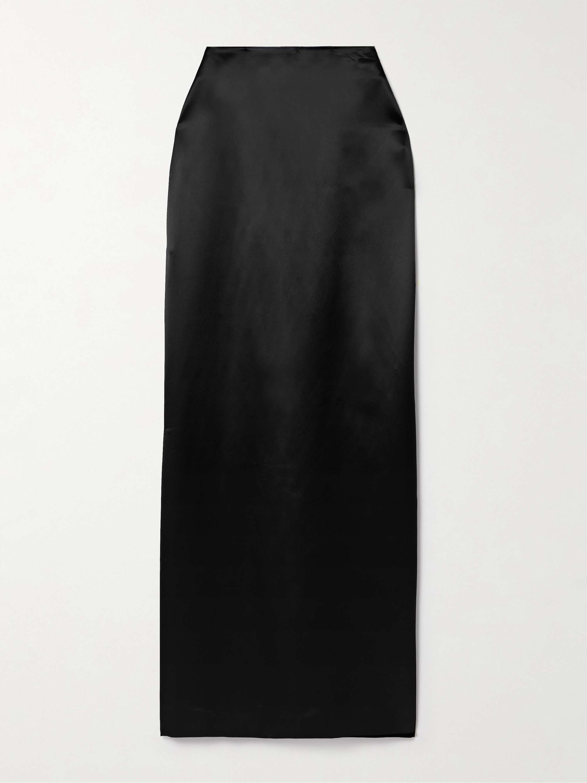 Bartelle satin maxi skirt view