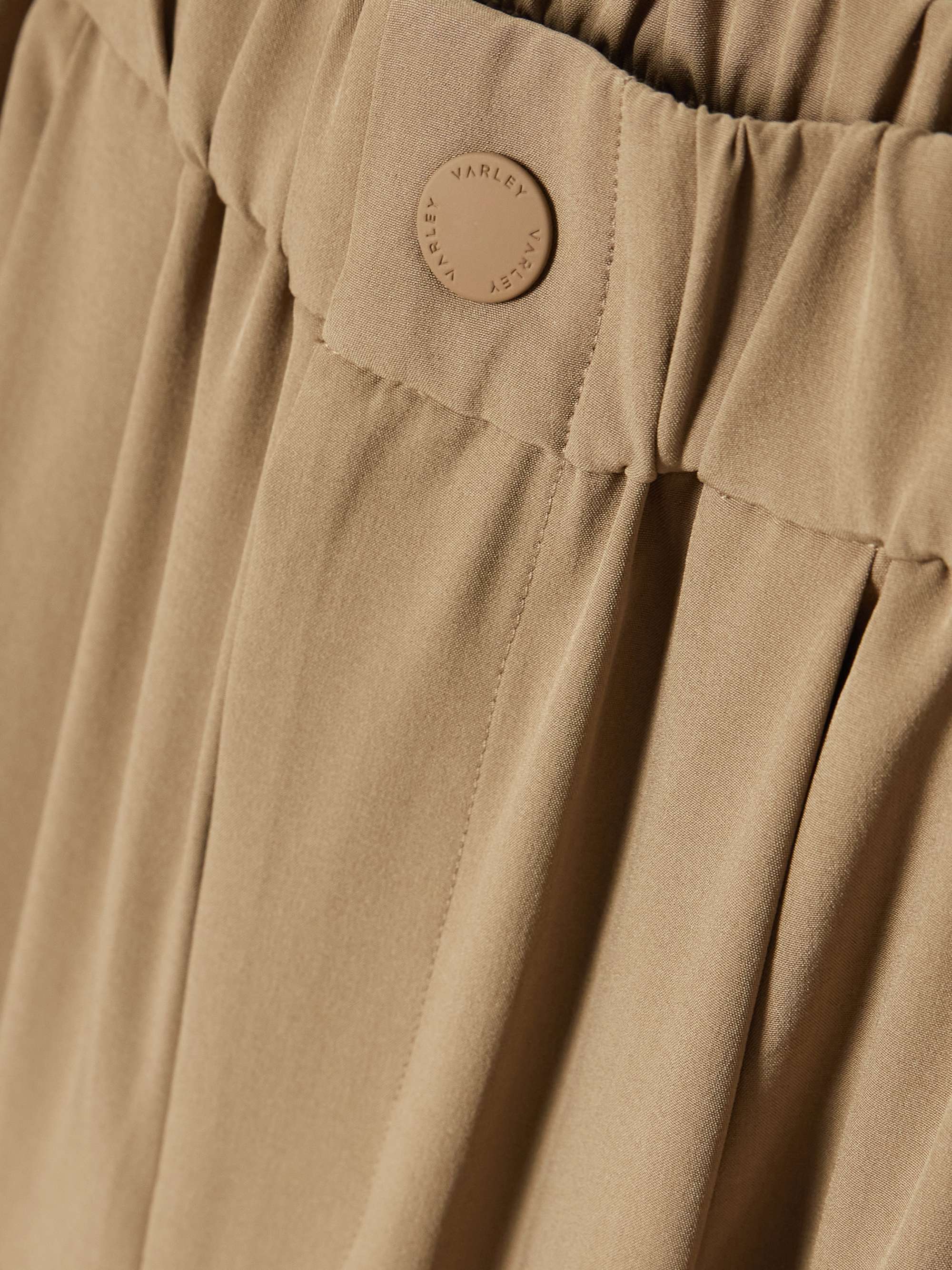 Kayson pleated woven wide-leg pants view