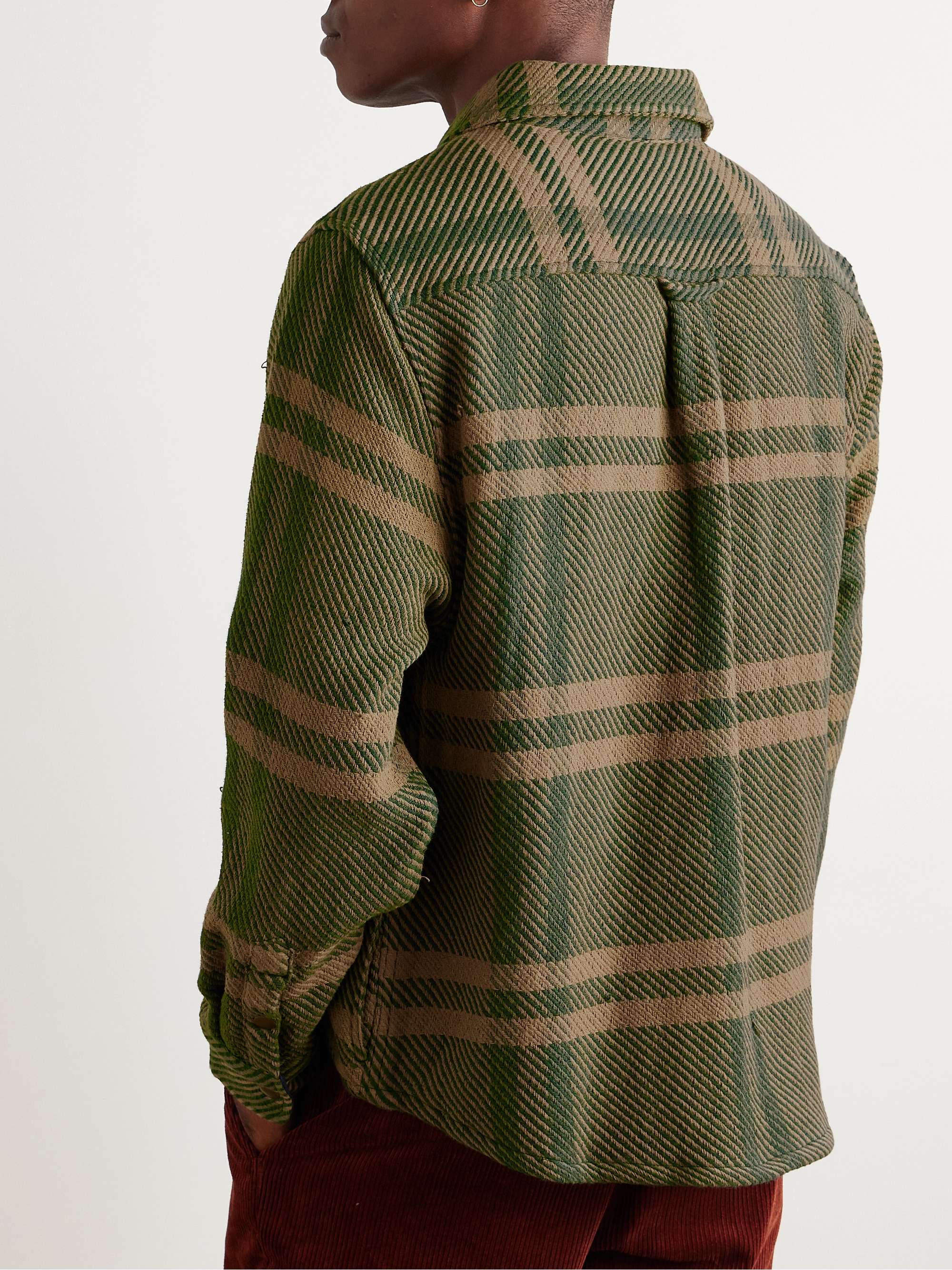 Checked Cotton-Twill Jacket view