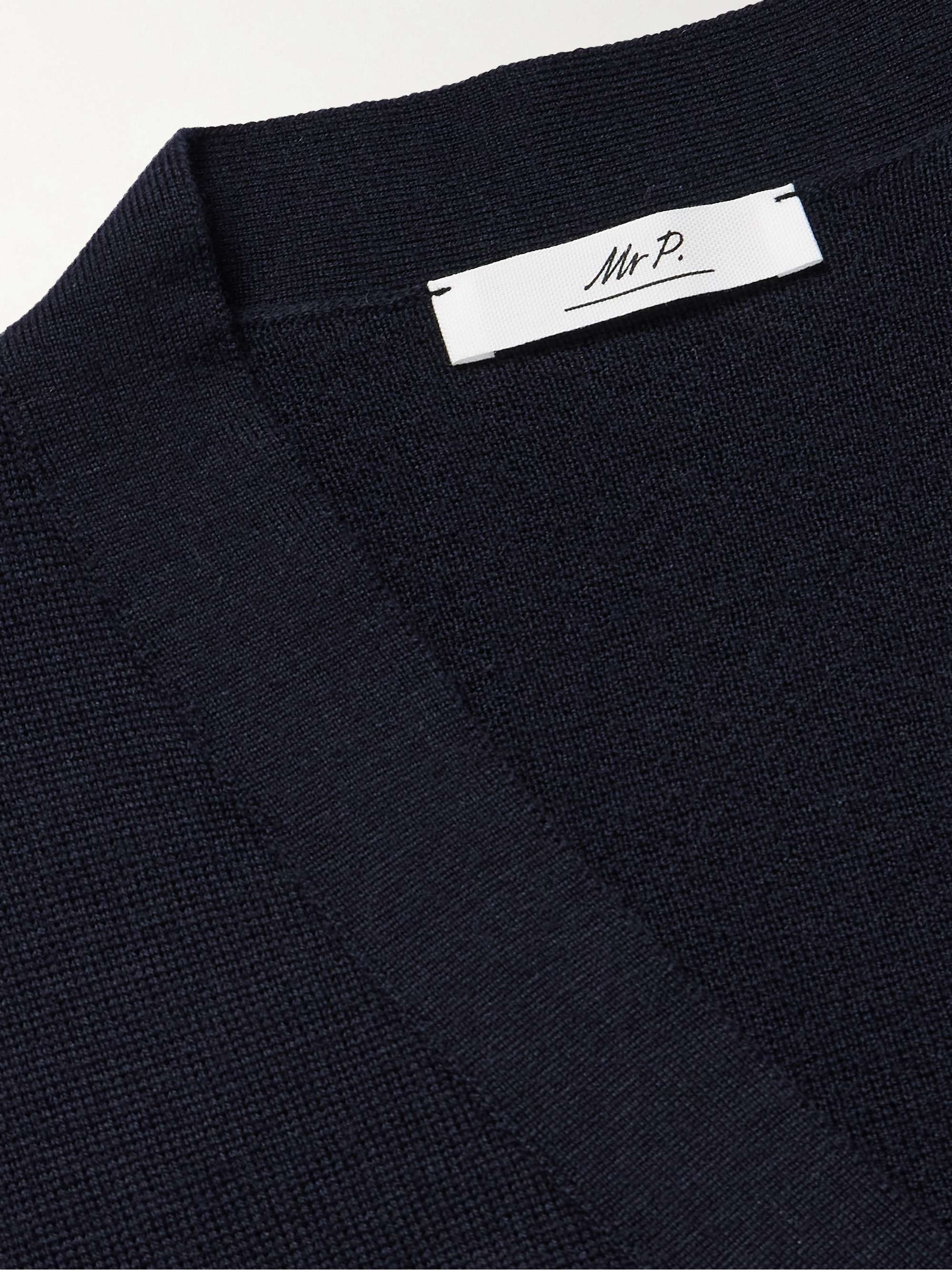 Half Milano Merino Wool Cardigan view