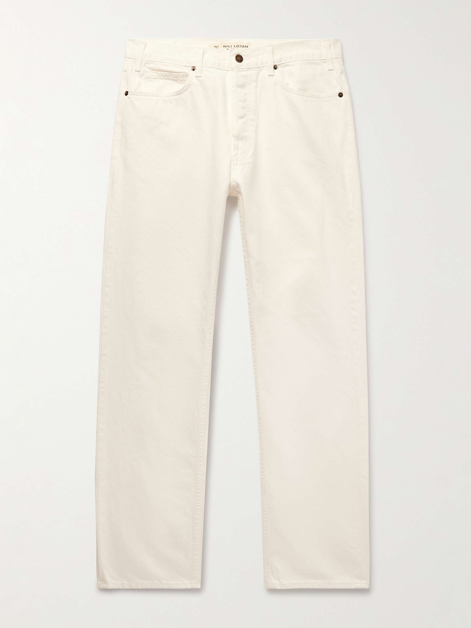 Billie Slim-Fit Straight-Leg Jeans view