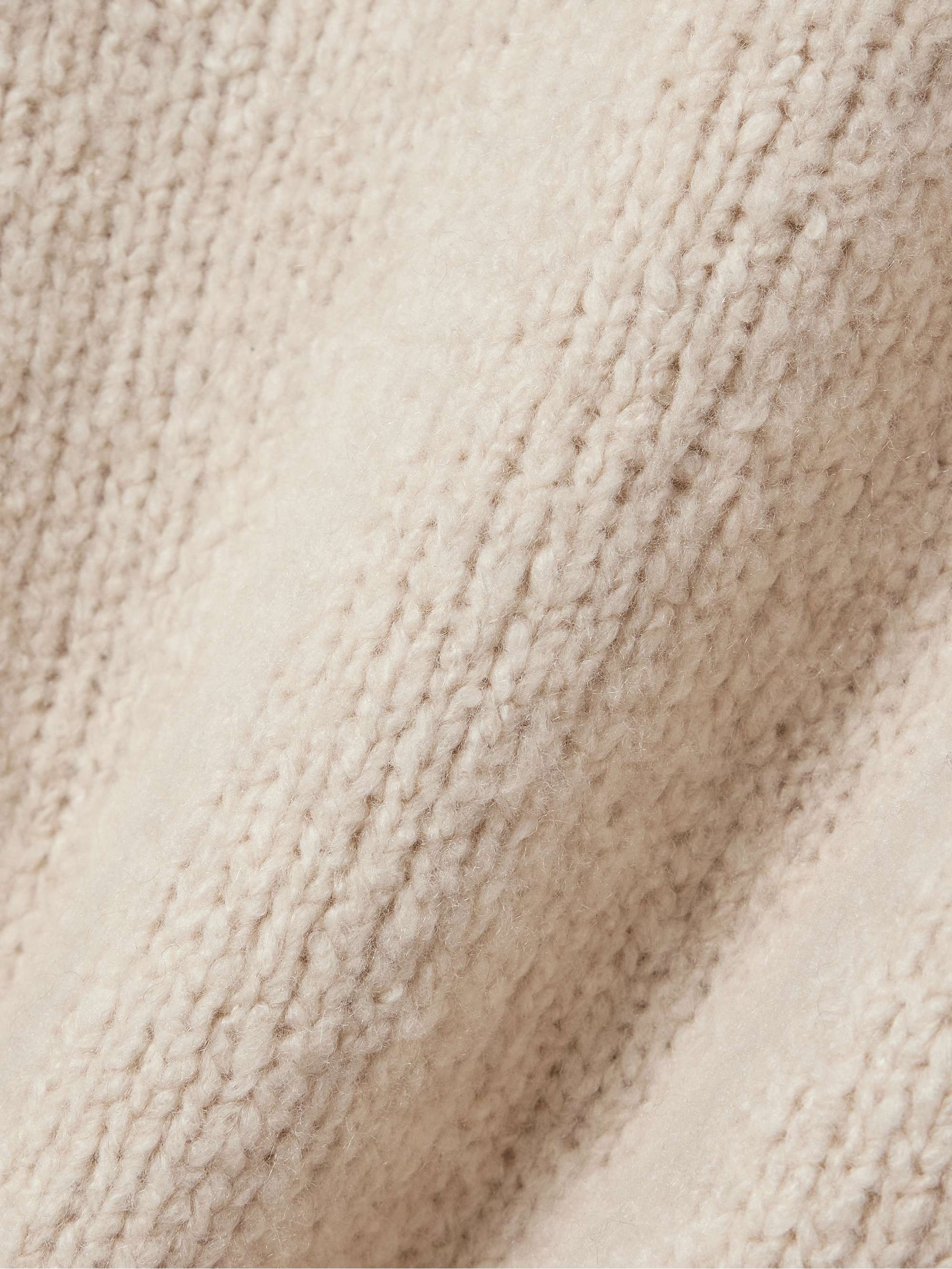 Callen oversized cashmere and silk-blend sweater view
