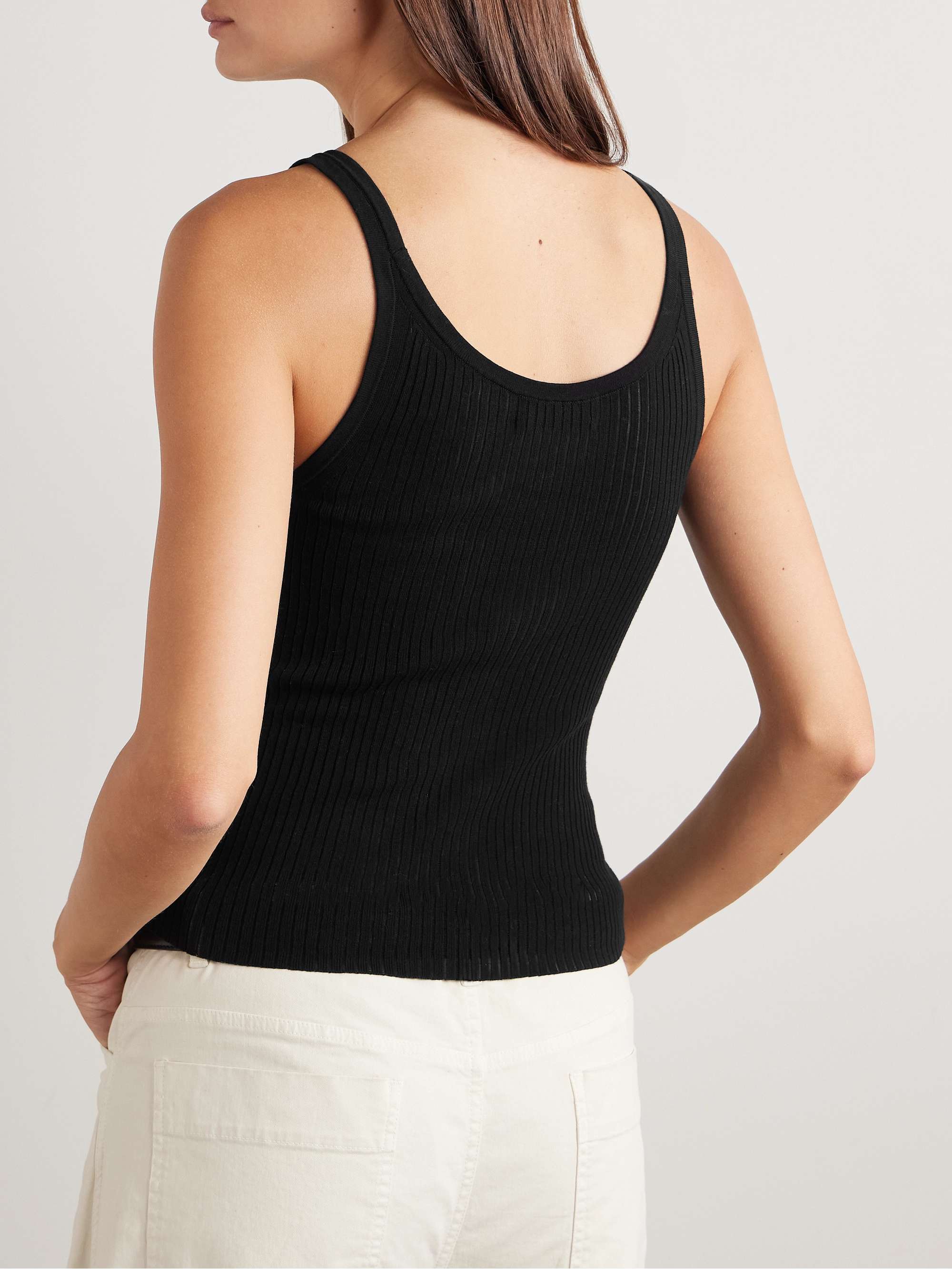 Wrenley ribbed cotton tank view