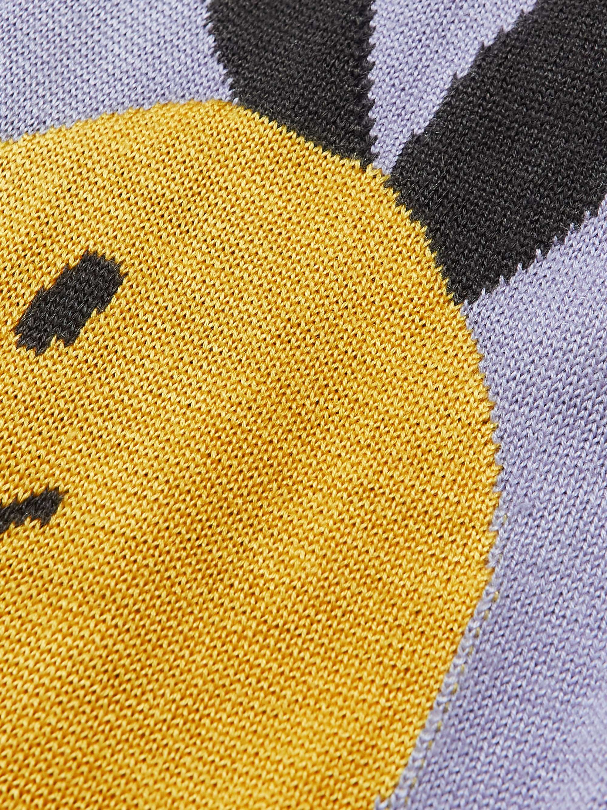 Intarsia Knitted Cardigan view
