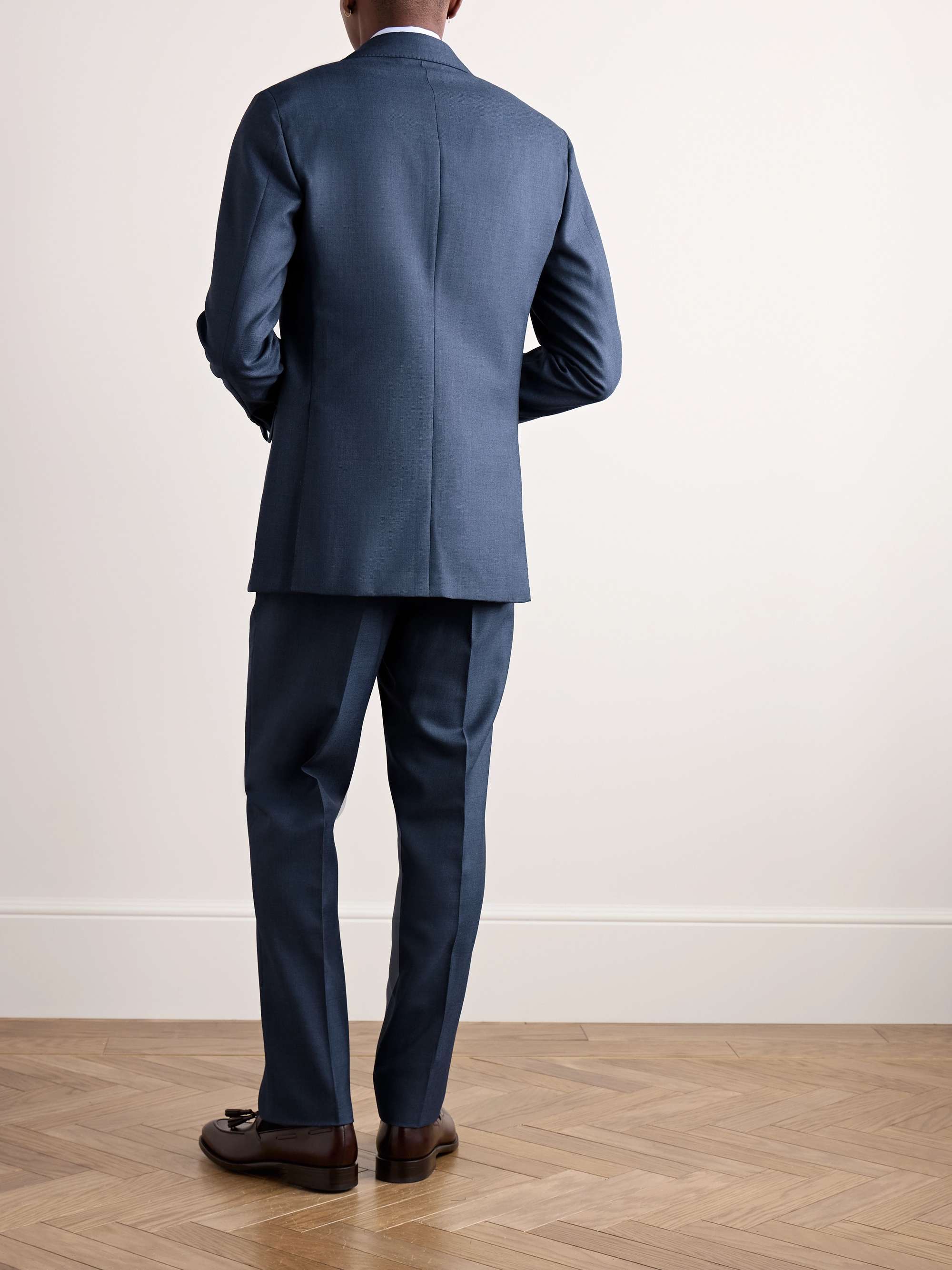 Kincaid No. 3 Slim-Fit Sharkskin Wool Suit view