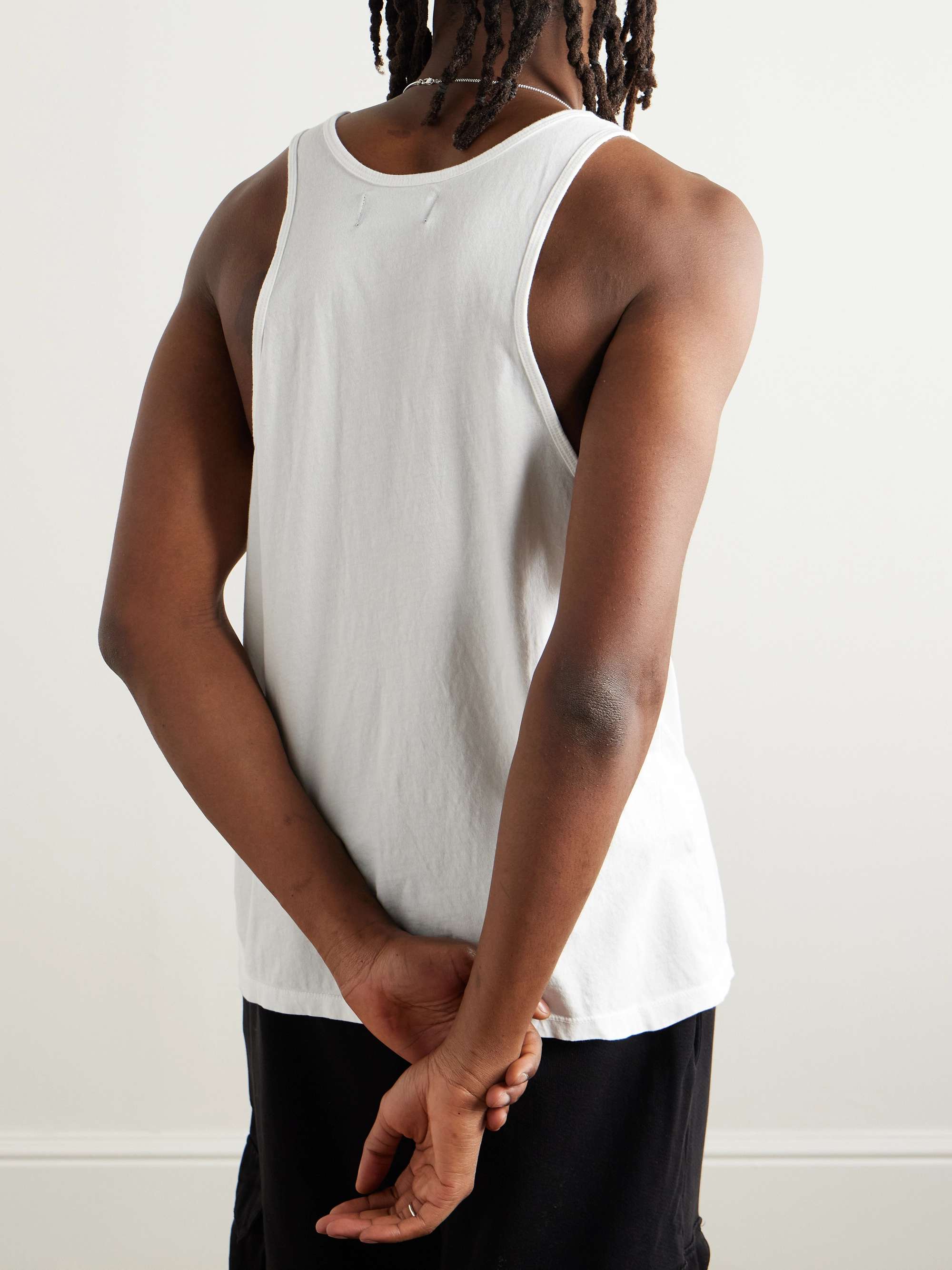 Garment-Dyed Cotton-Jersey Tank Top view