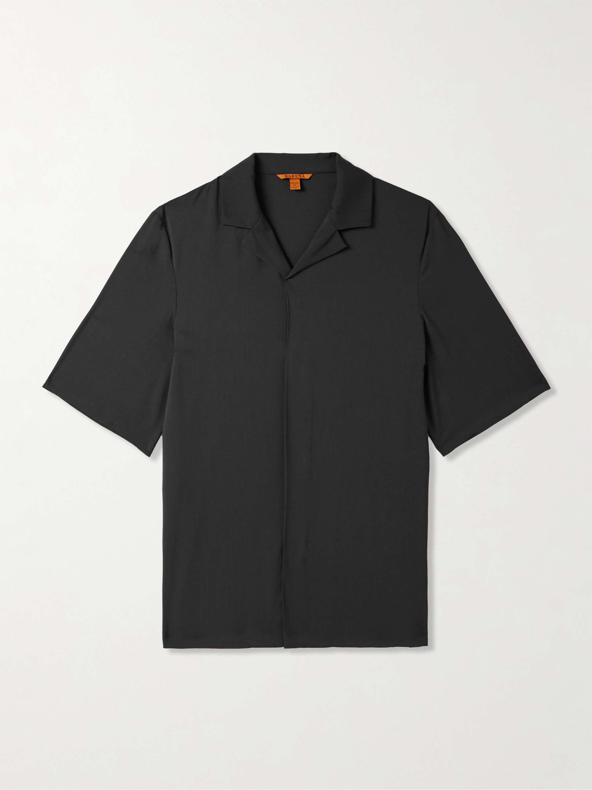 Atila Camp-Collar Wool Shirt view