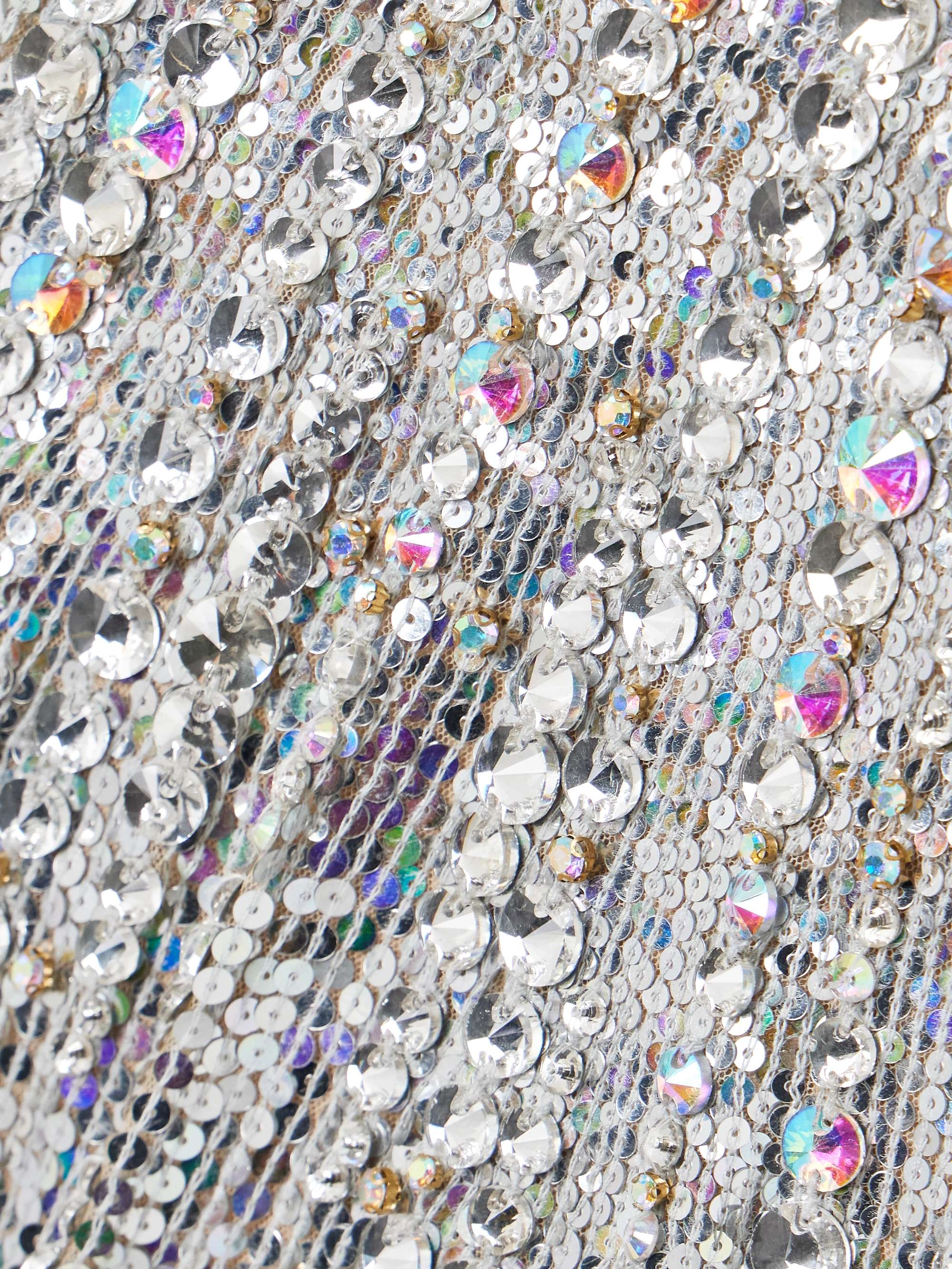 Sarai strapless crystal and sequin-embellished tulle gown view