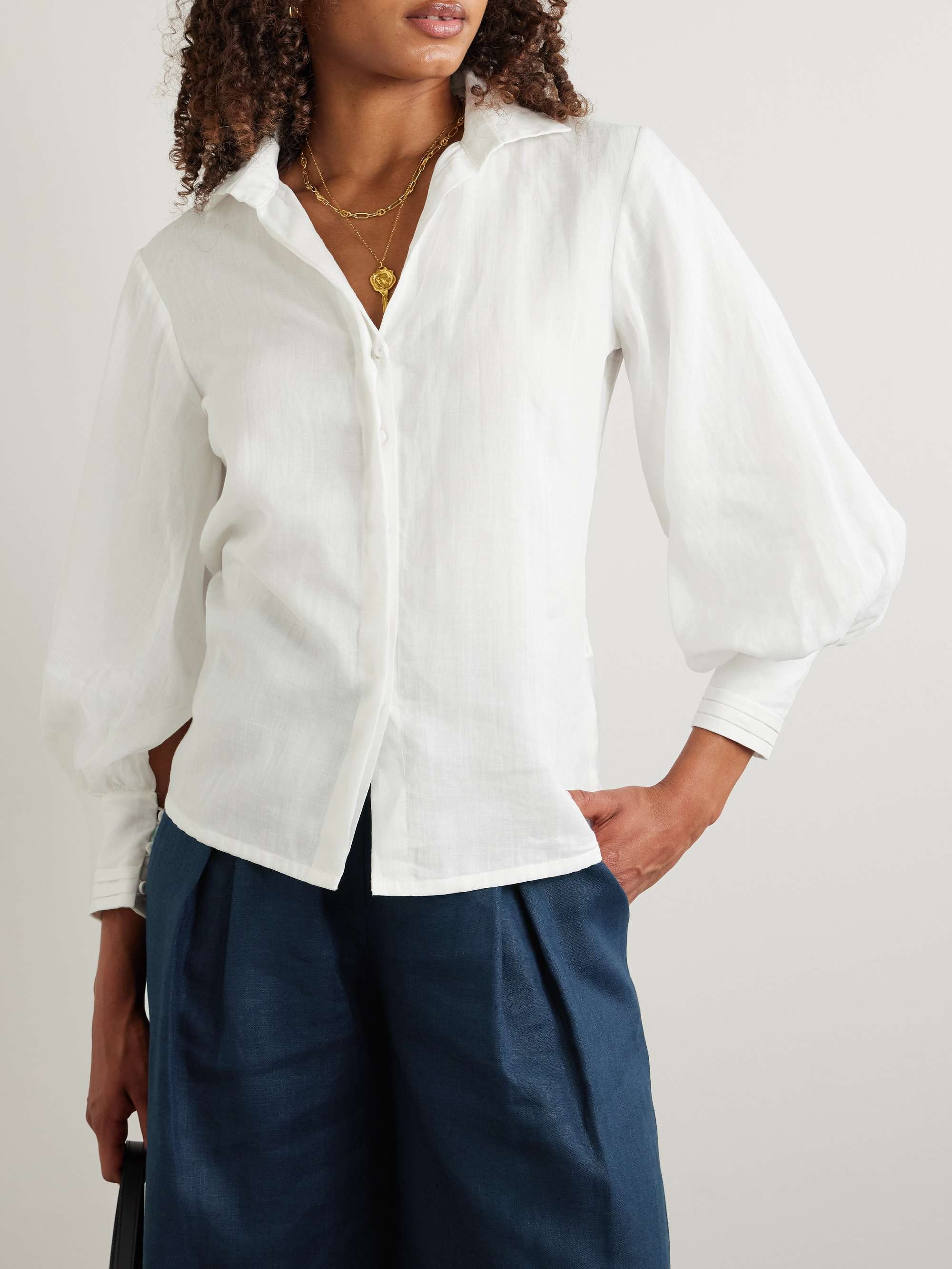 Efimero linen shirt view