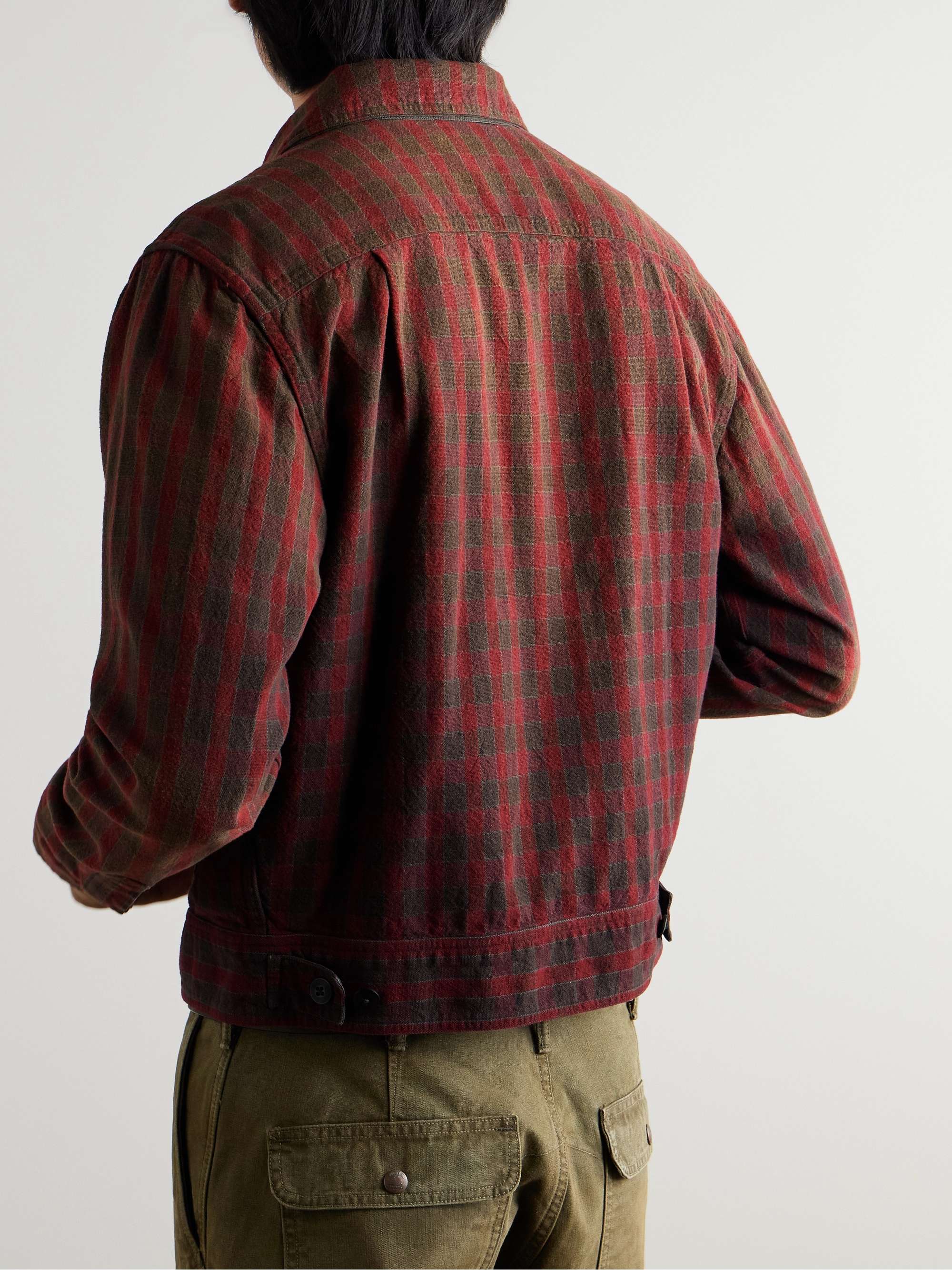 Highway Checked Cotton-Flannel Shirt Jacket view