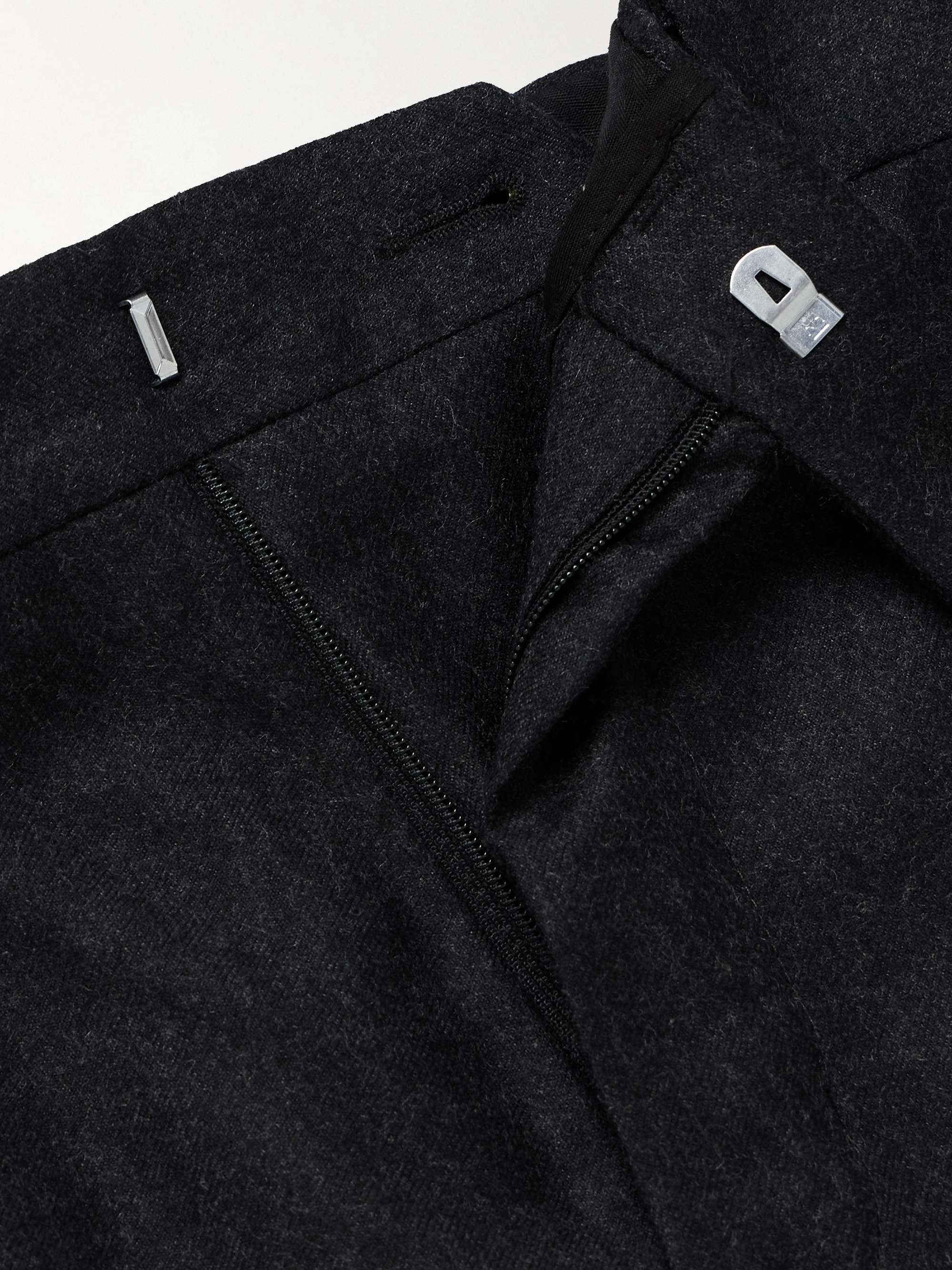Philip Slim-Fit Straight-Leg Wool-Flannel Suit Trousers view