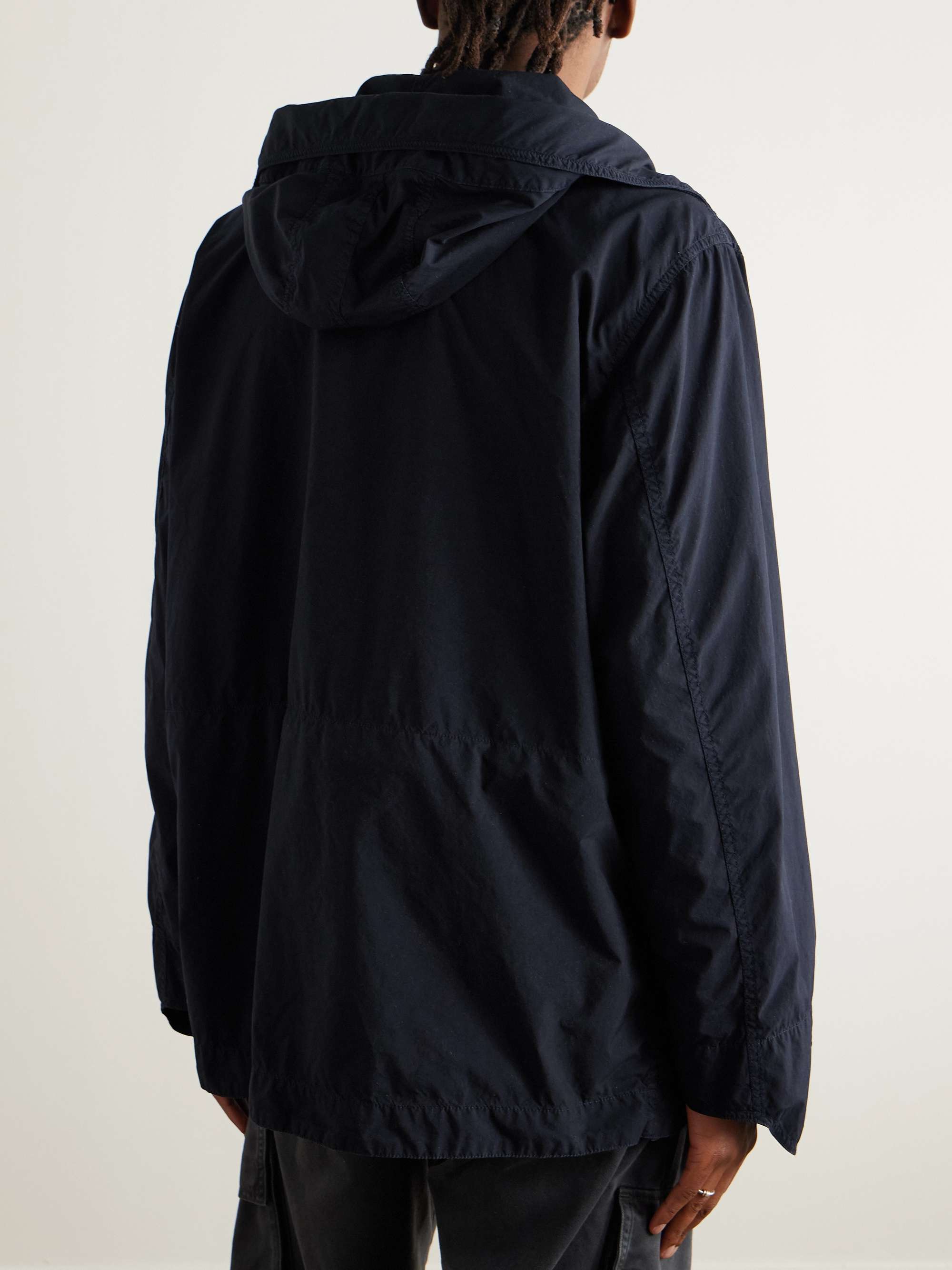 Logo-Appliquéd Shell Parka view