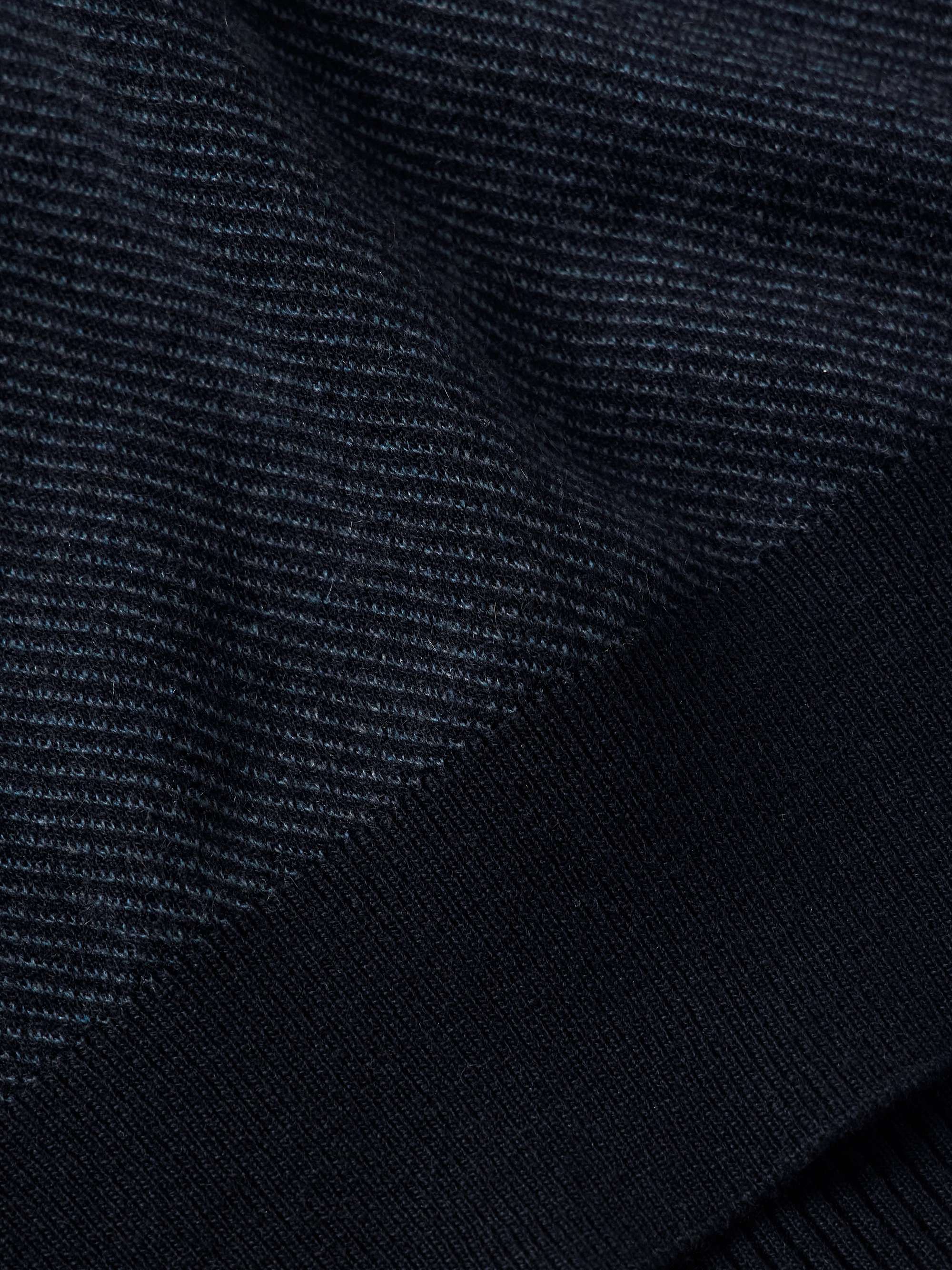 Roadster Striped Cashmere Half-Zip Sweater view