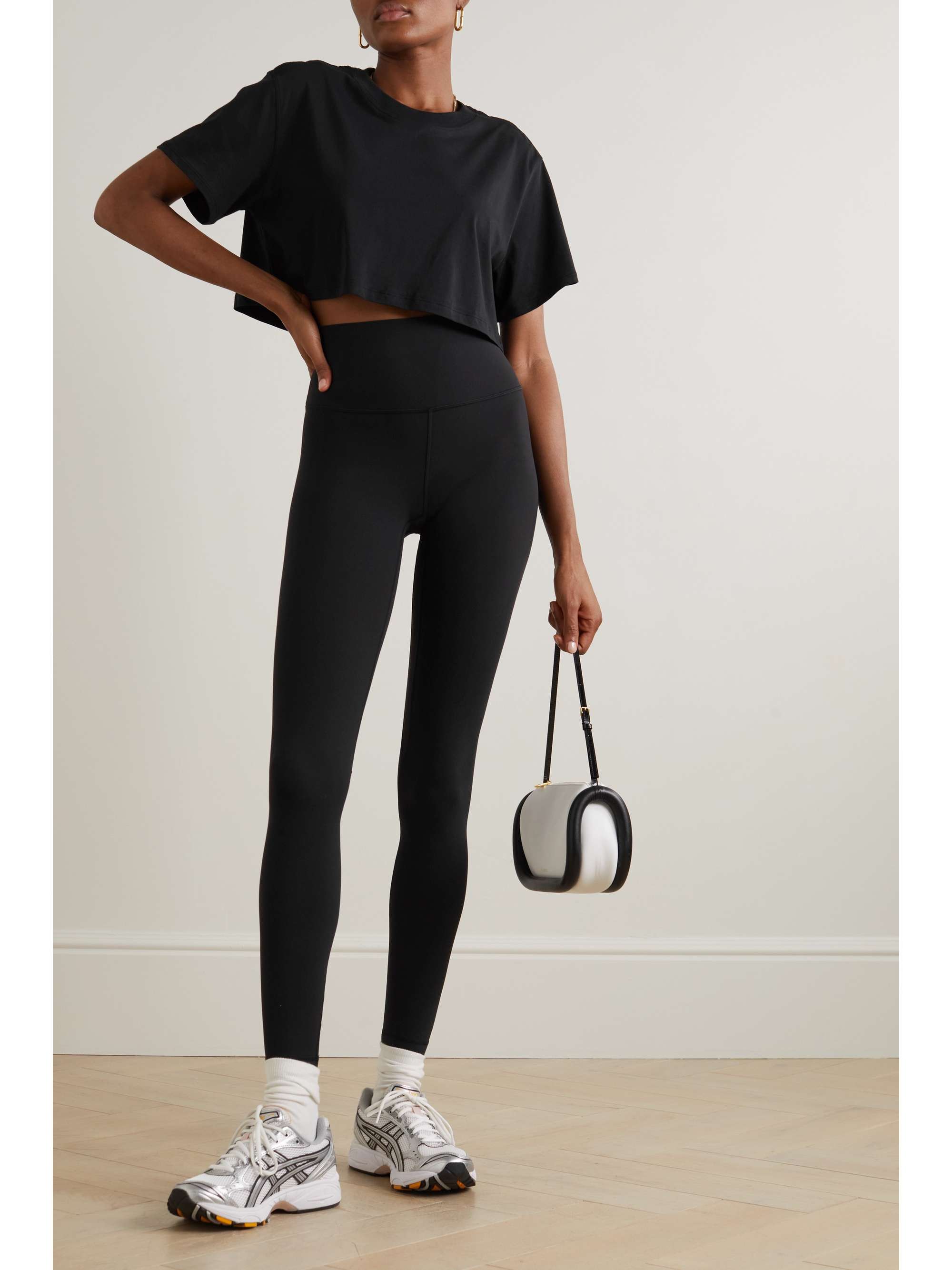 All Yours cropped Pima cotton T-shirt view