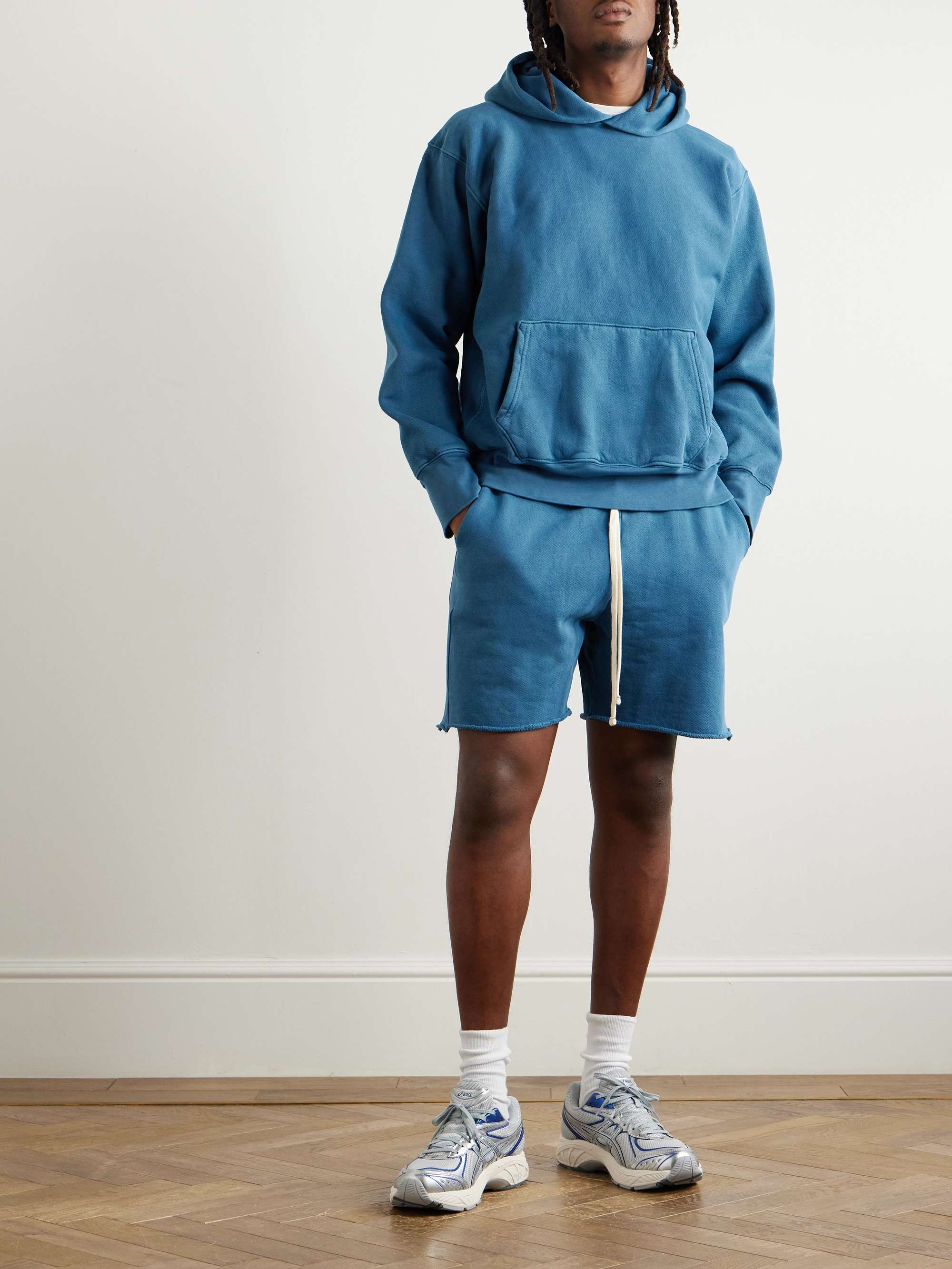 Garment-Dyed Cotton-Jersey Hoodie view