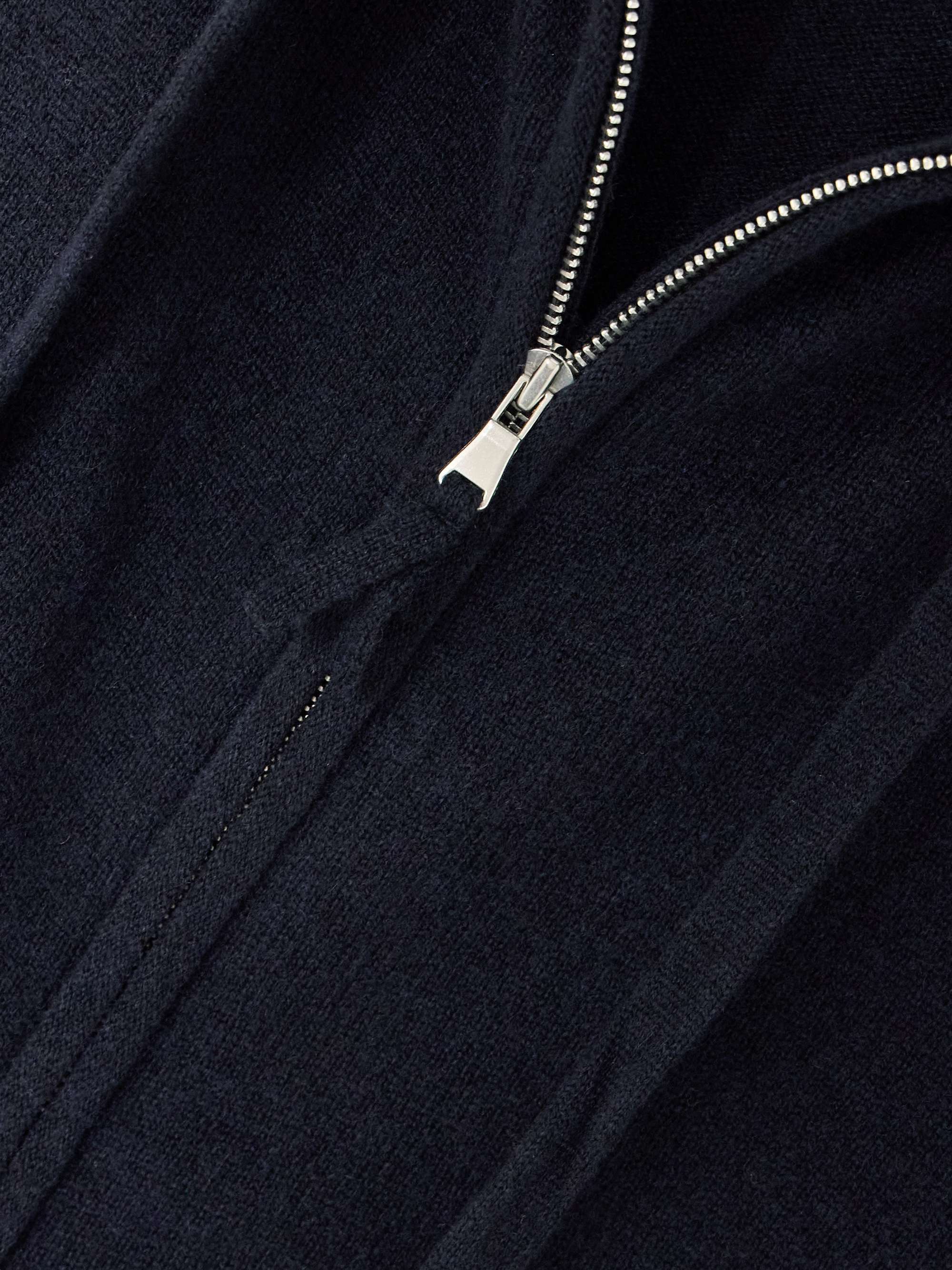 Wool and cashmere-blend hoodie view