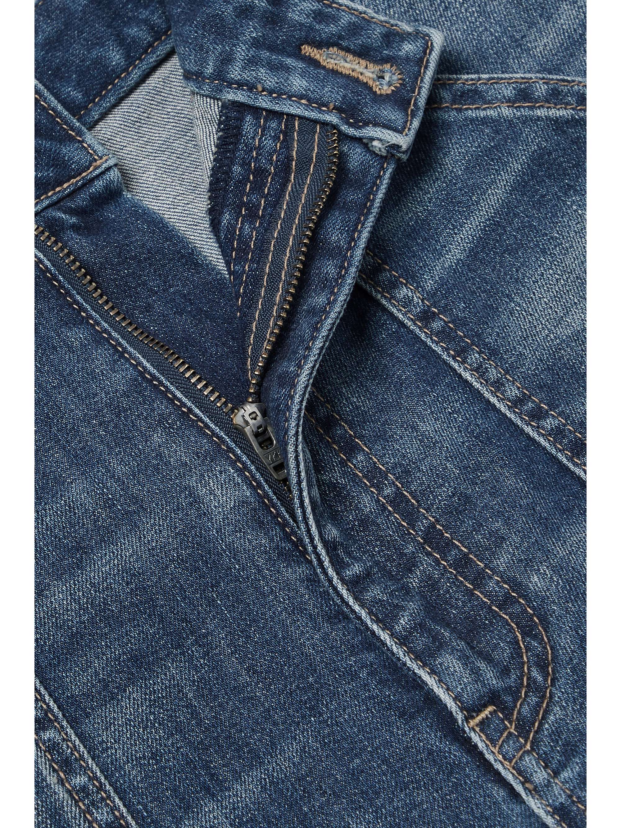 Quentin high-rise wide-leg jeans view