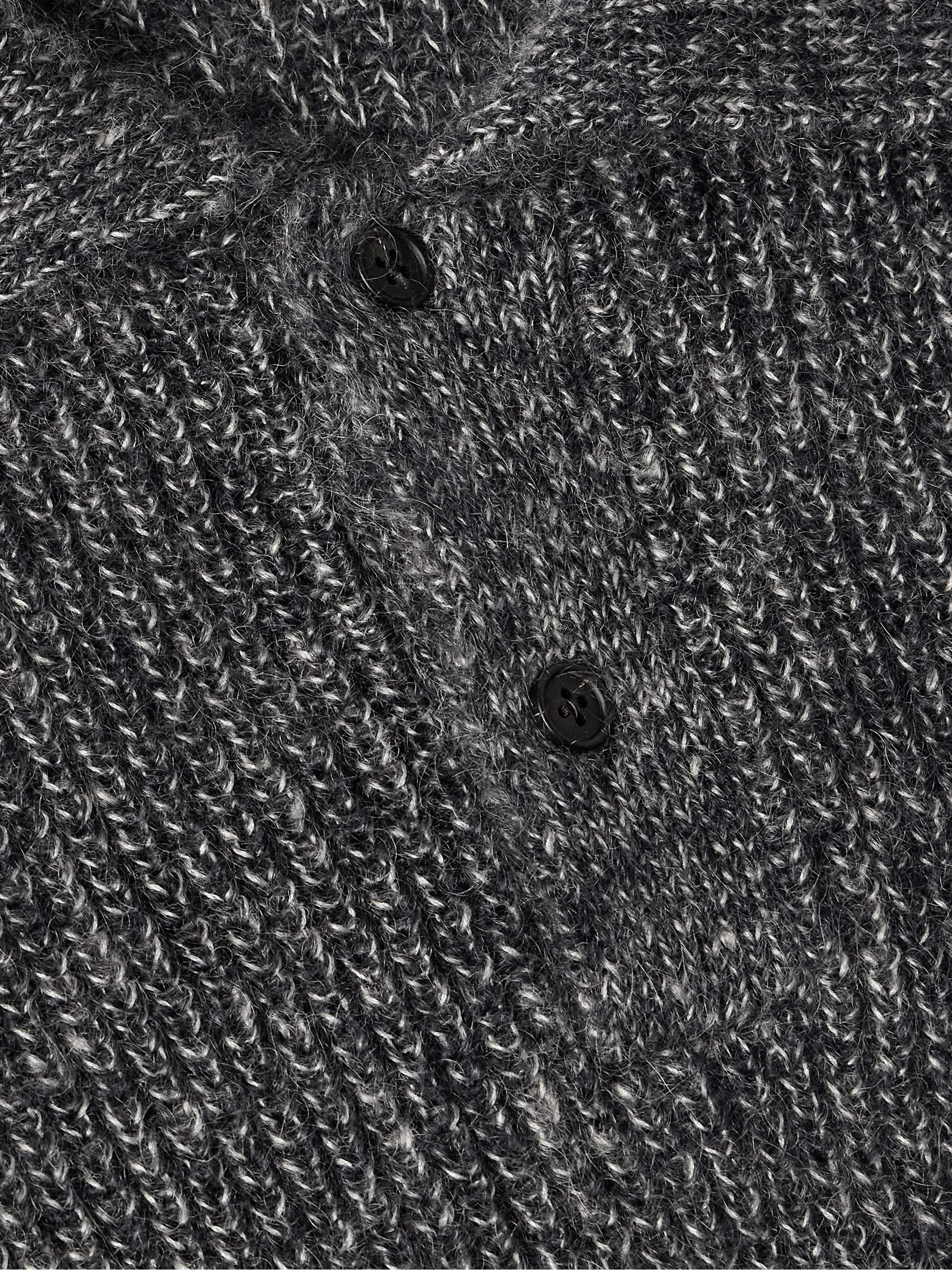 Jora Mohair and Silk-Blend Polo Shirt view