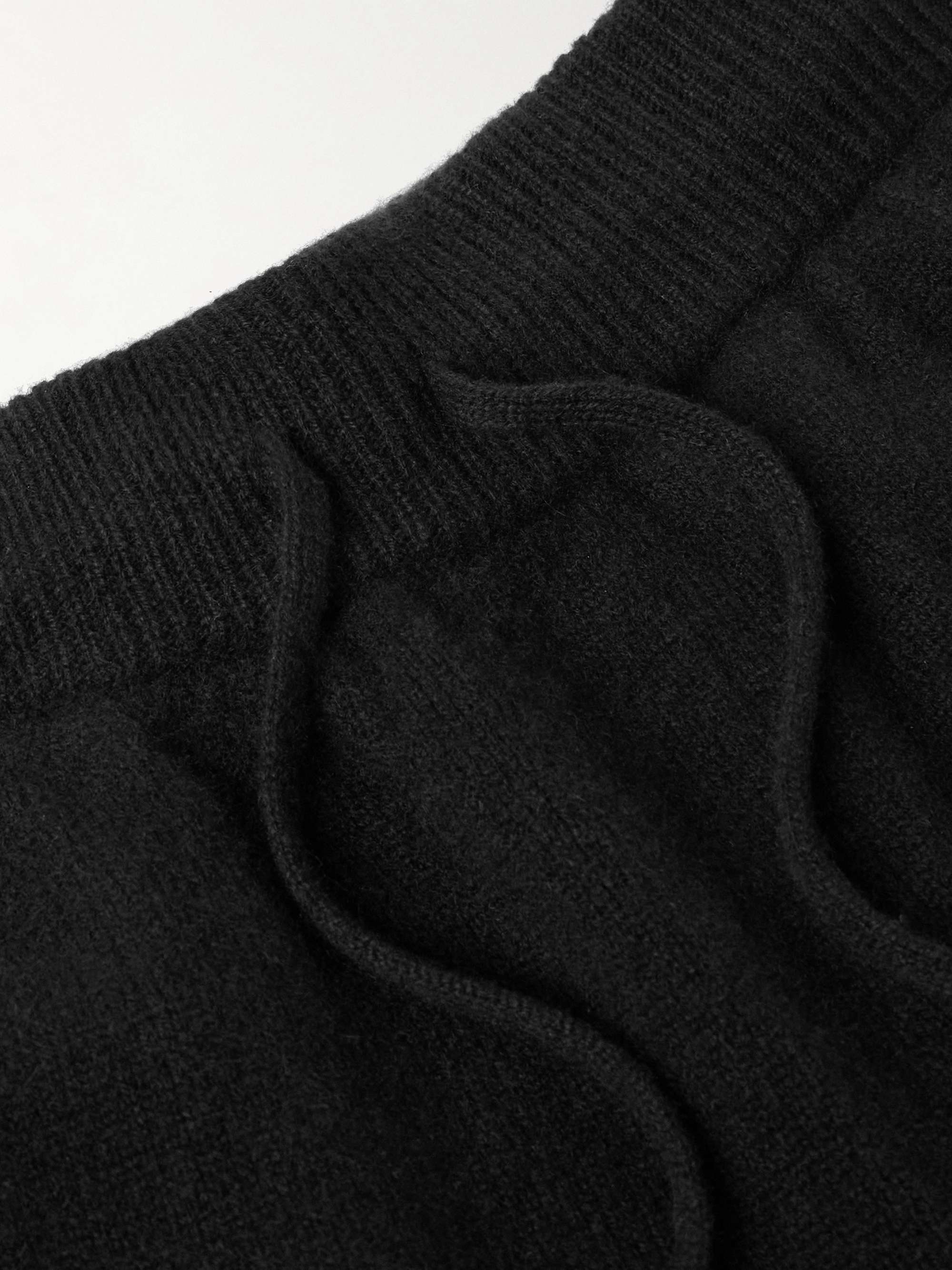 Tapered Cashmere Trousers view