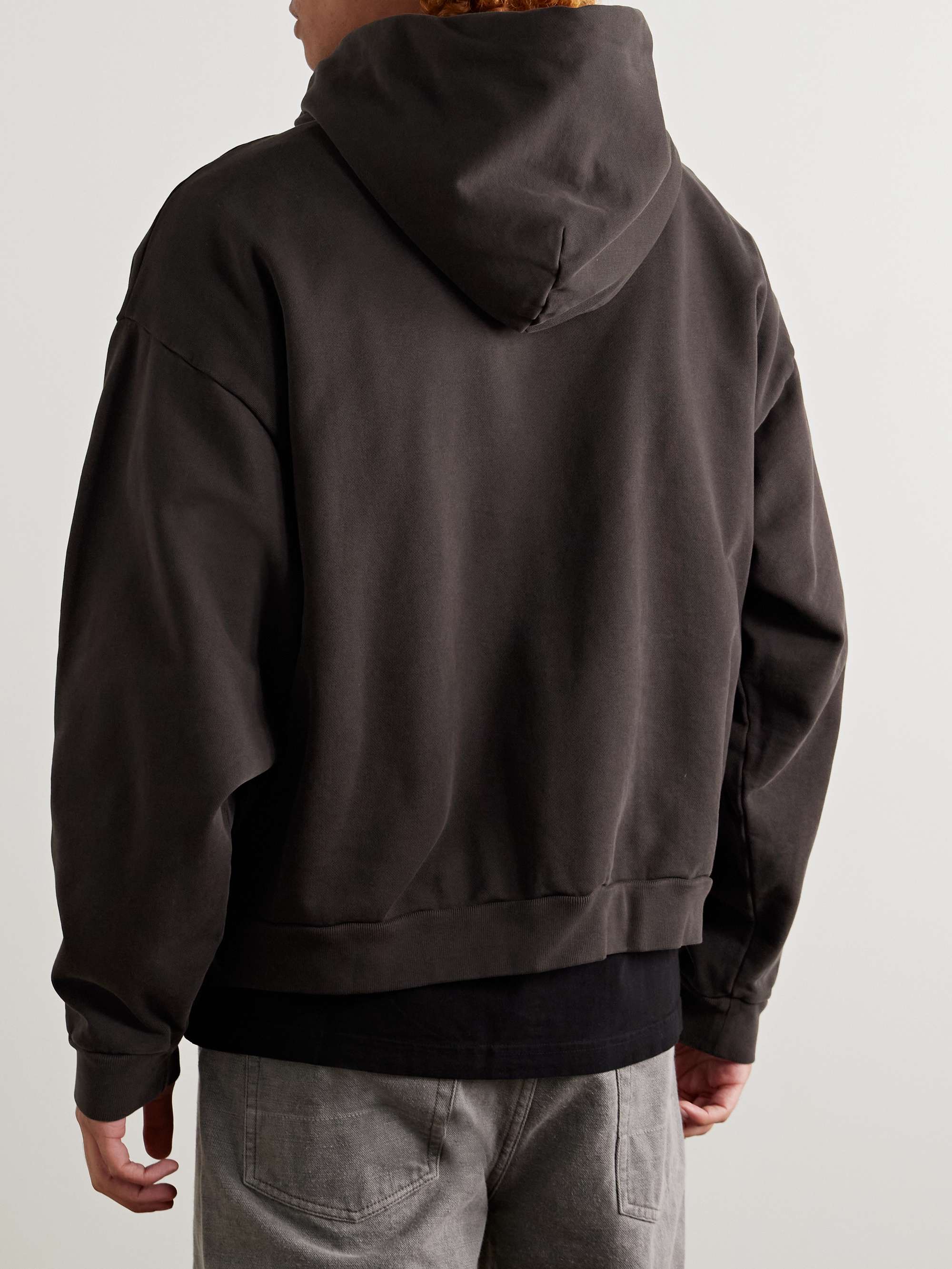 Salford Oversized Cotton-Jersey Hoodie view