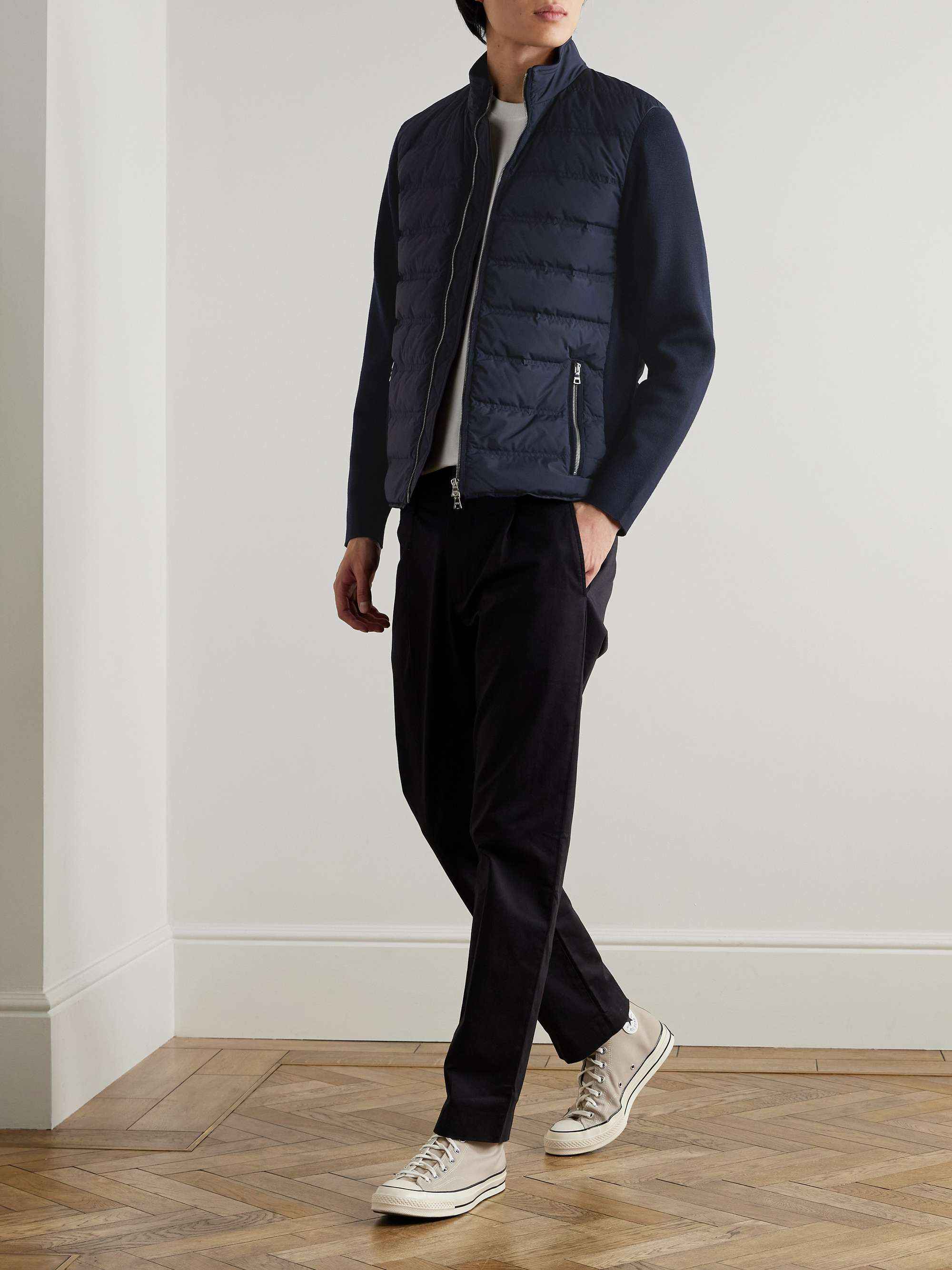Wallace Quilted Shell and Merino Wool Down Jacket view