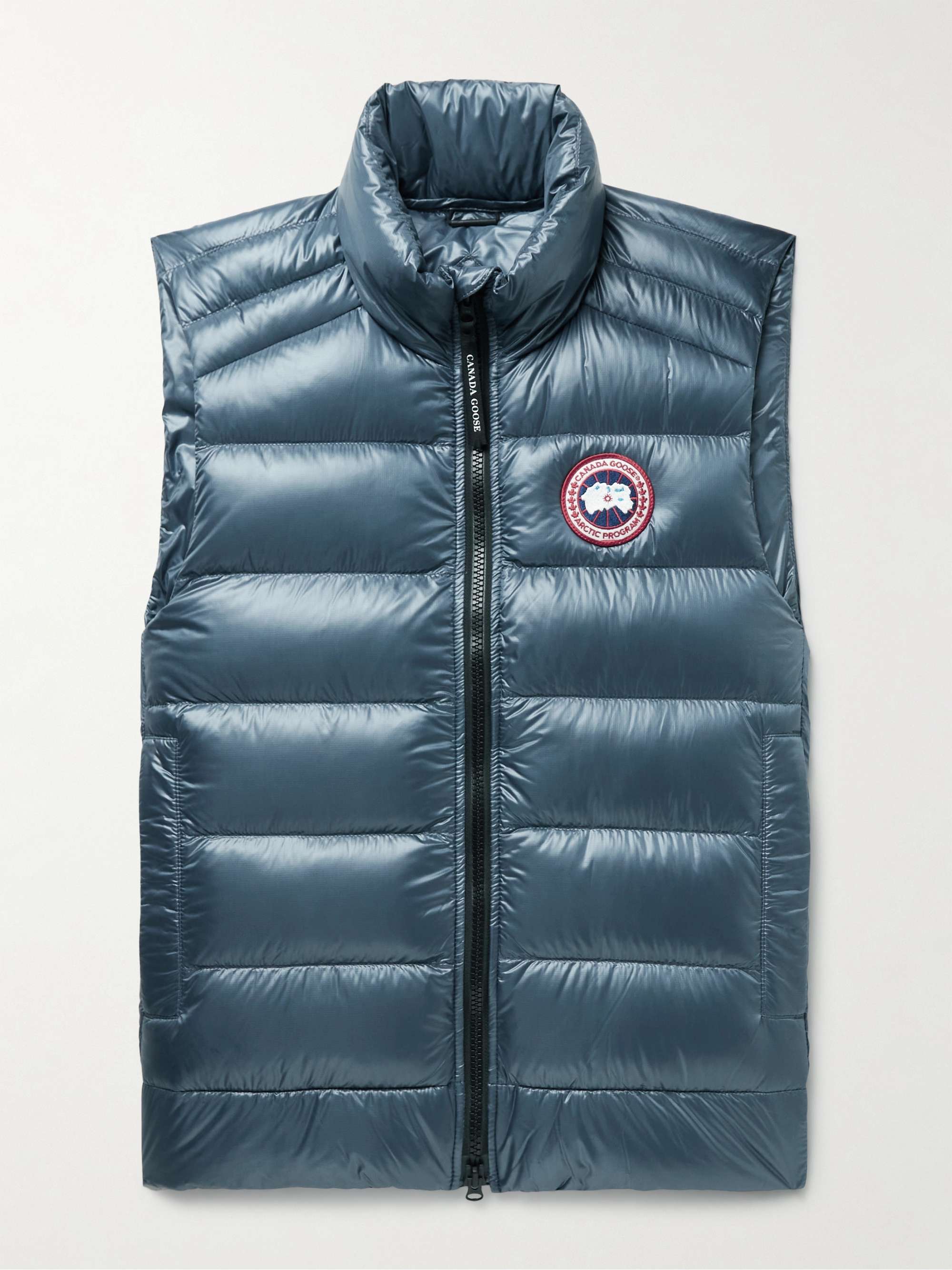 Crofton Slim-Fit Quilted Recycled Nylon-Ripstop Down Gilet view