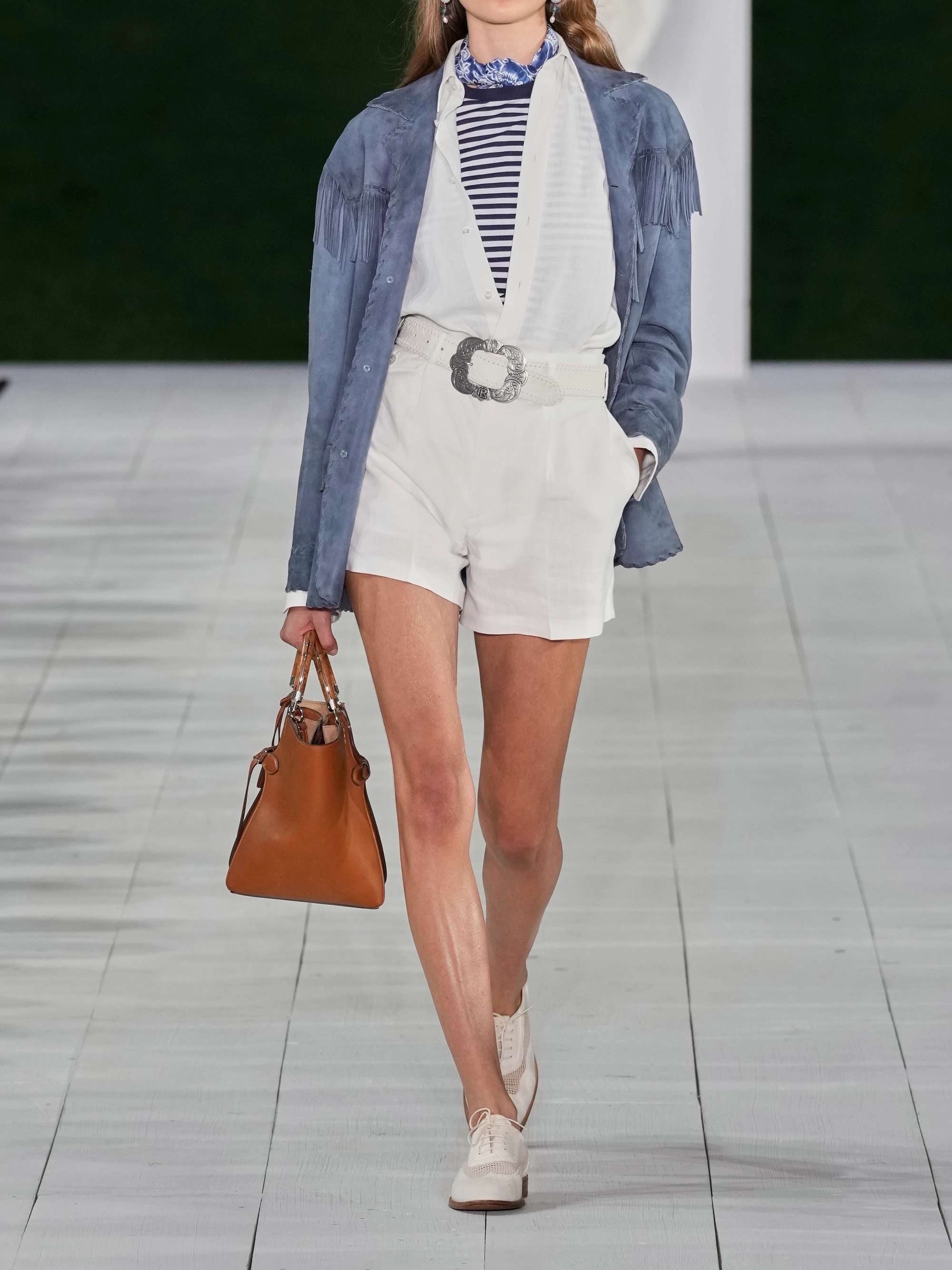 Rennie fringed nubuck jacket view