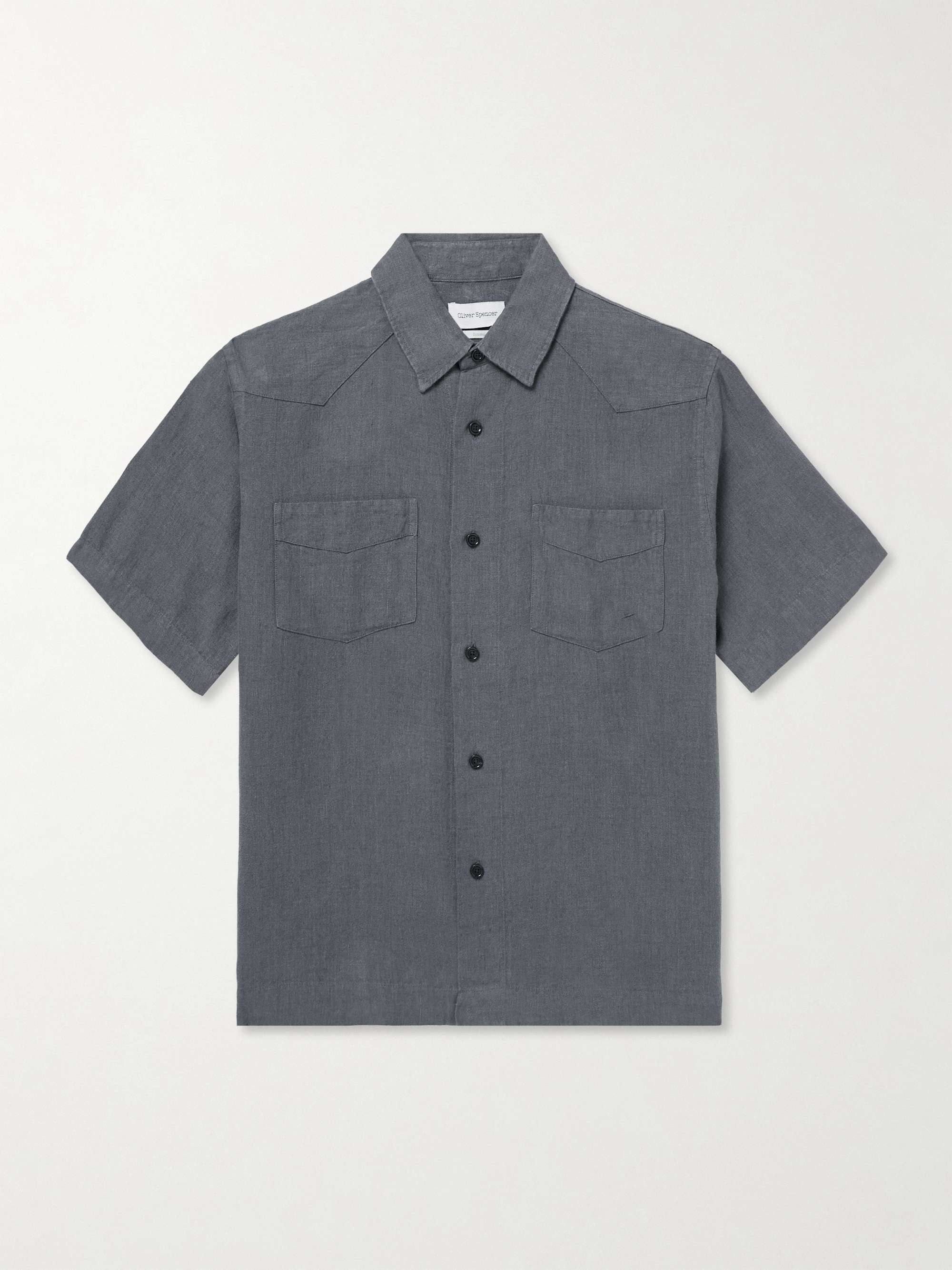 Santiago Linen Shirt view