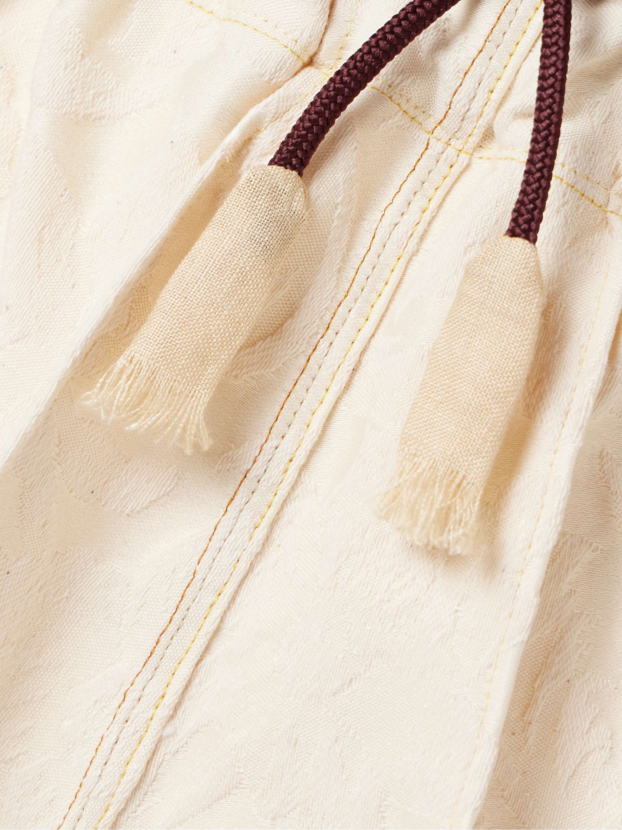 Pierrot cotton-blend jacquard pants view