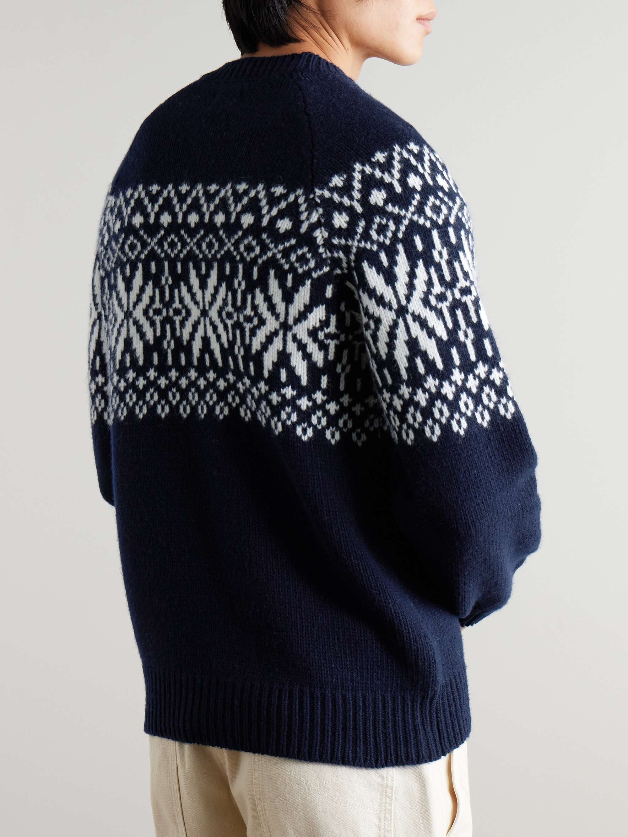 Fair Isle Wool Sweater view