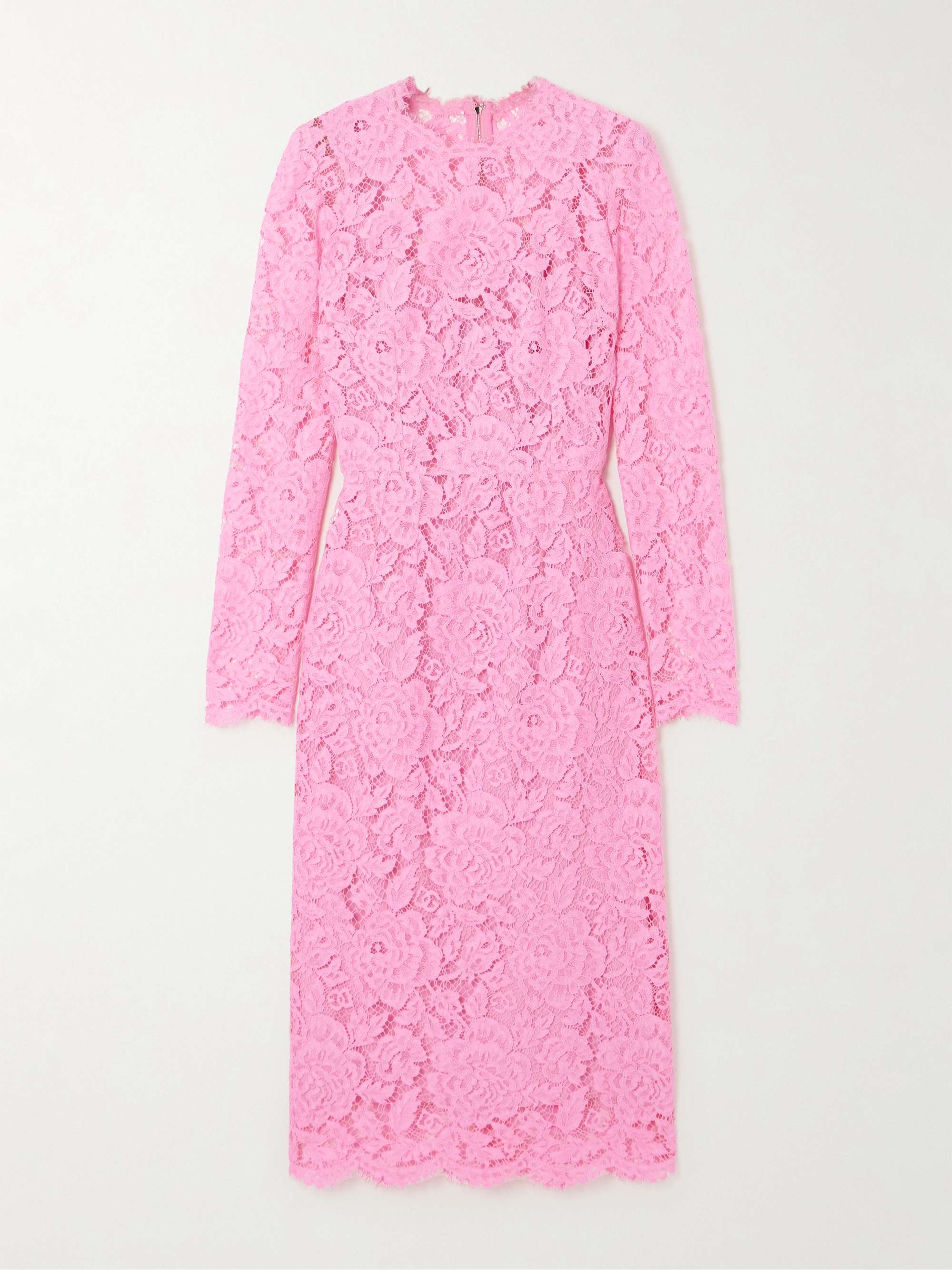 Lace midi dress view