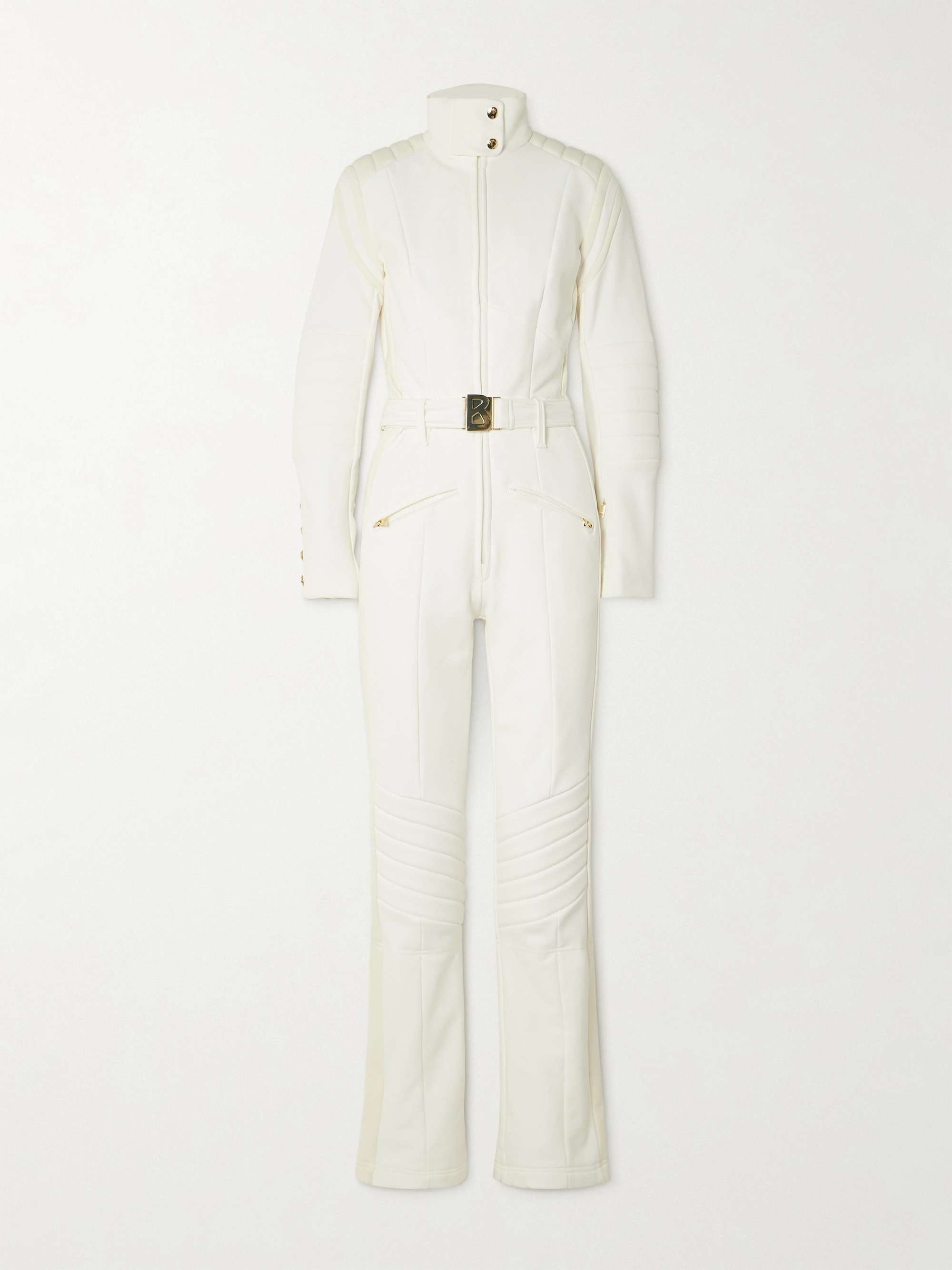 Jani belted paneled ski suit view