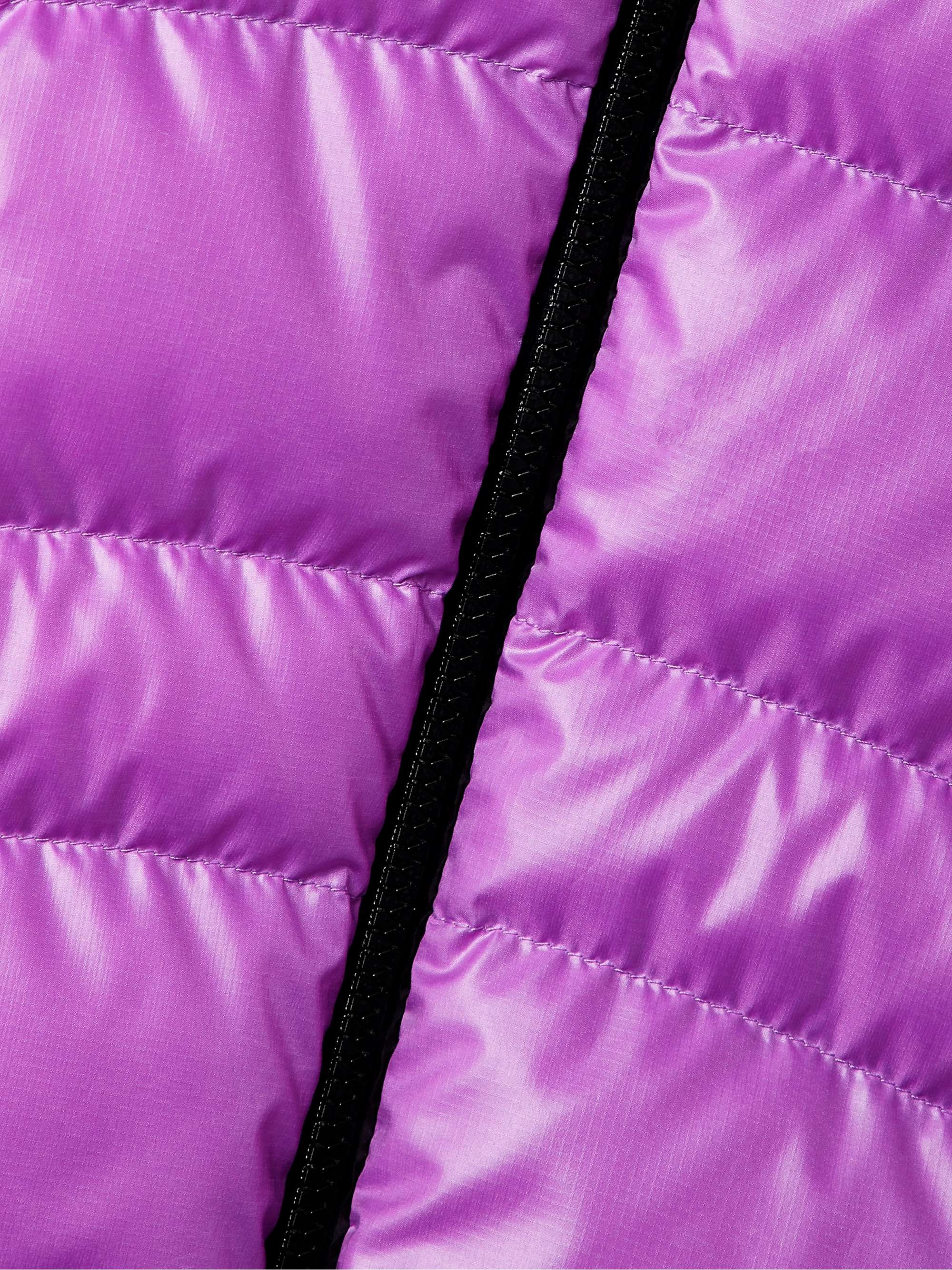 Narlay hooded quilted ripstop down jacket view