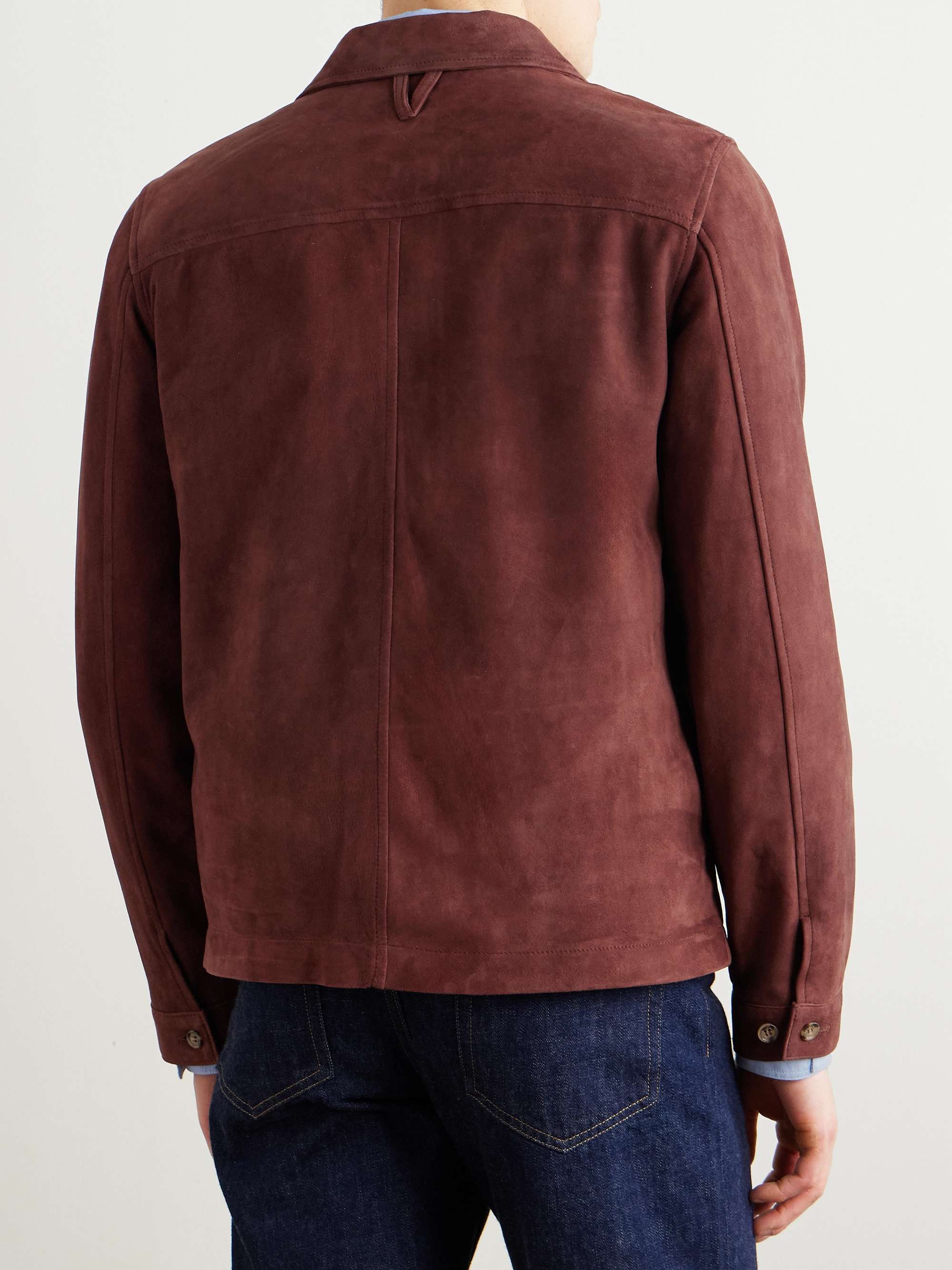 Jamie Suede Overshirt view