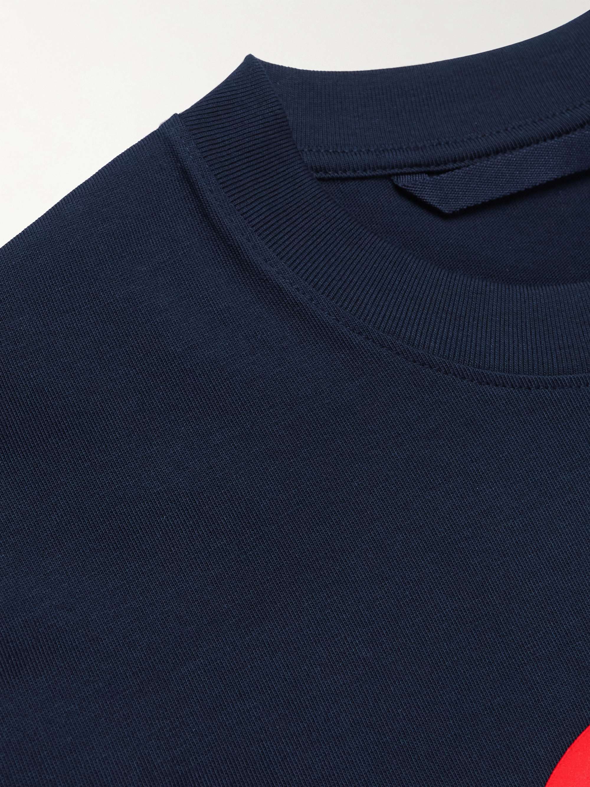 2 Moncler 1952 Logo-Print Cotton-Jersey T-Shirt view