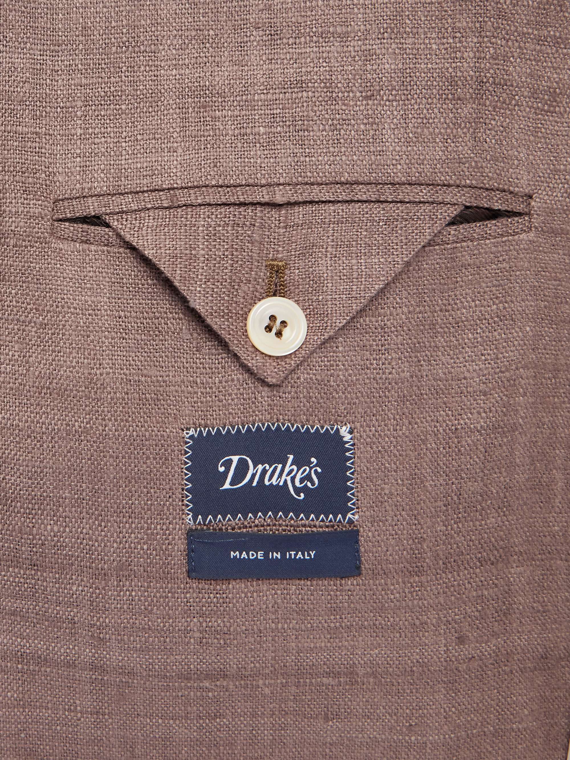 Double-Breasted Silk Blazer view