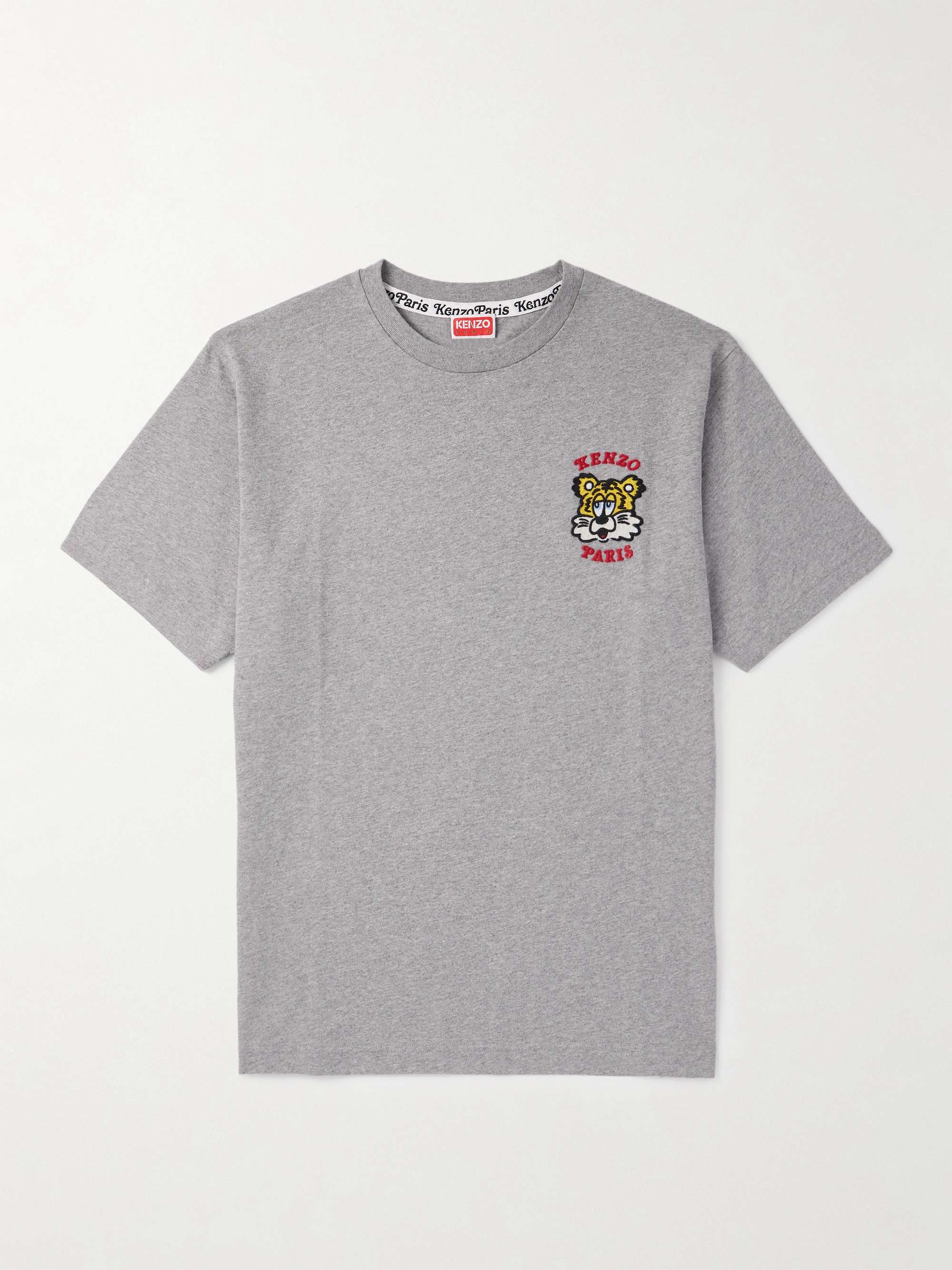 GOTS Verdy Logo-Embroidered Appliquéd Cotton-Jersey T-Shirt view