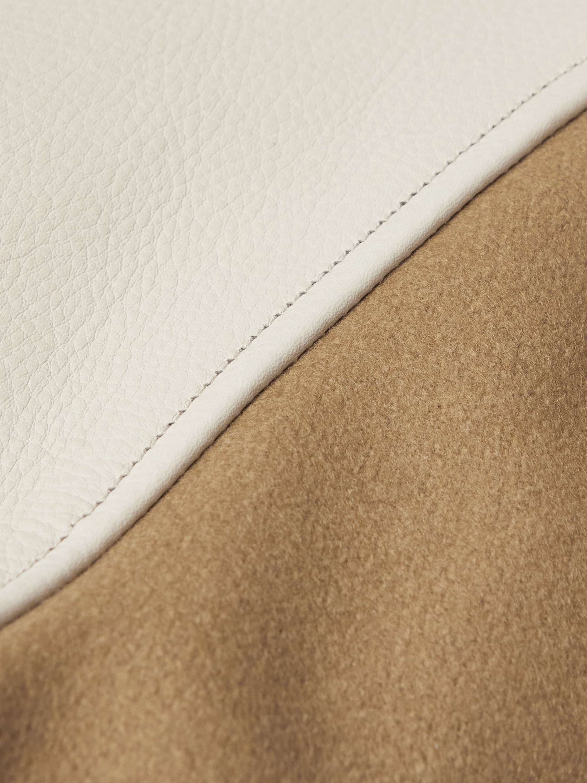 The Ralston Wool-Blend and Leather Bomber Jacket view