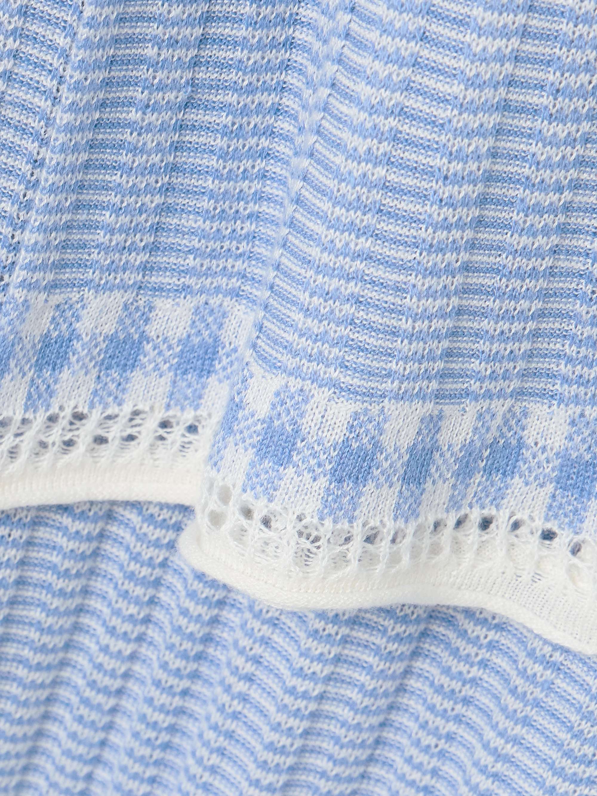 Striped silk and linen-blend maxi dress view