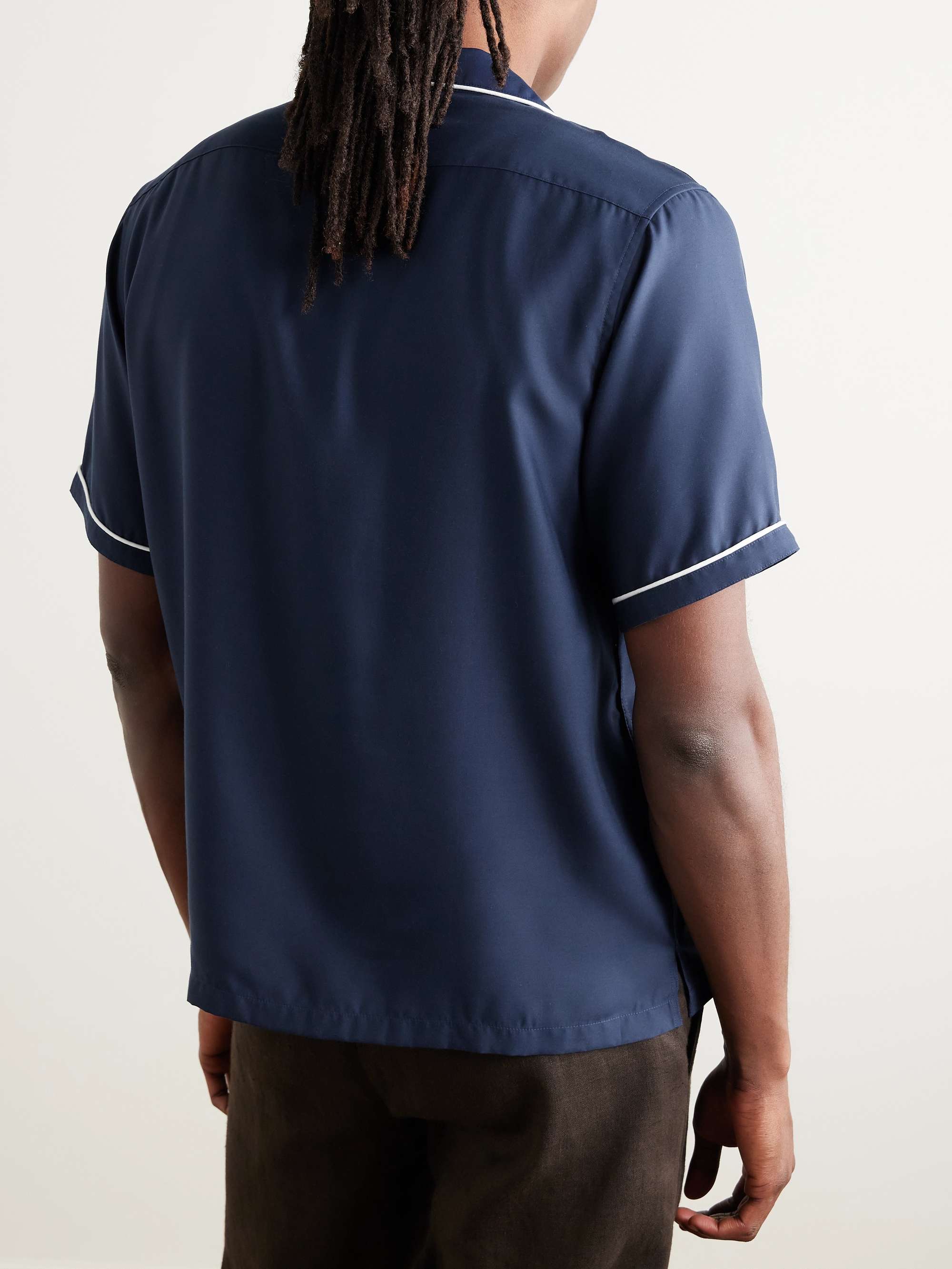 Vacation Convertible-Collar TENCEL™ Lyocell Shirt view