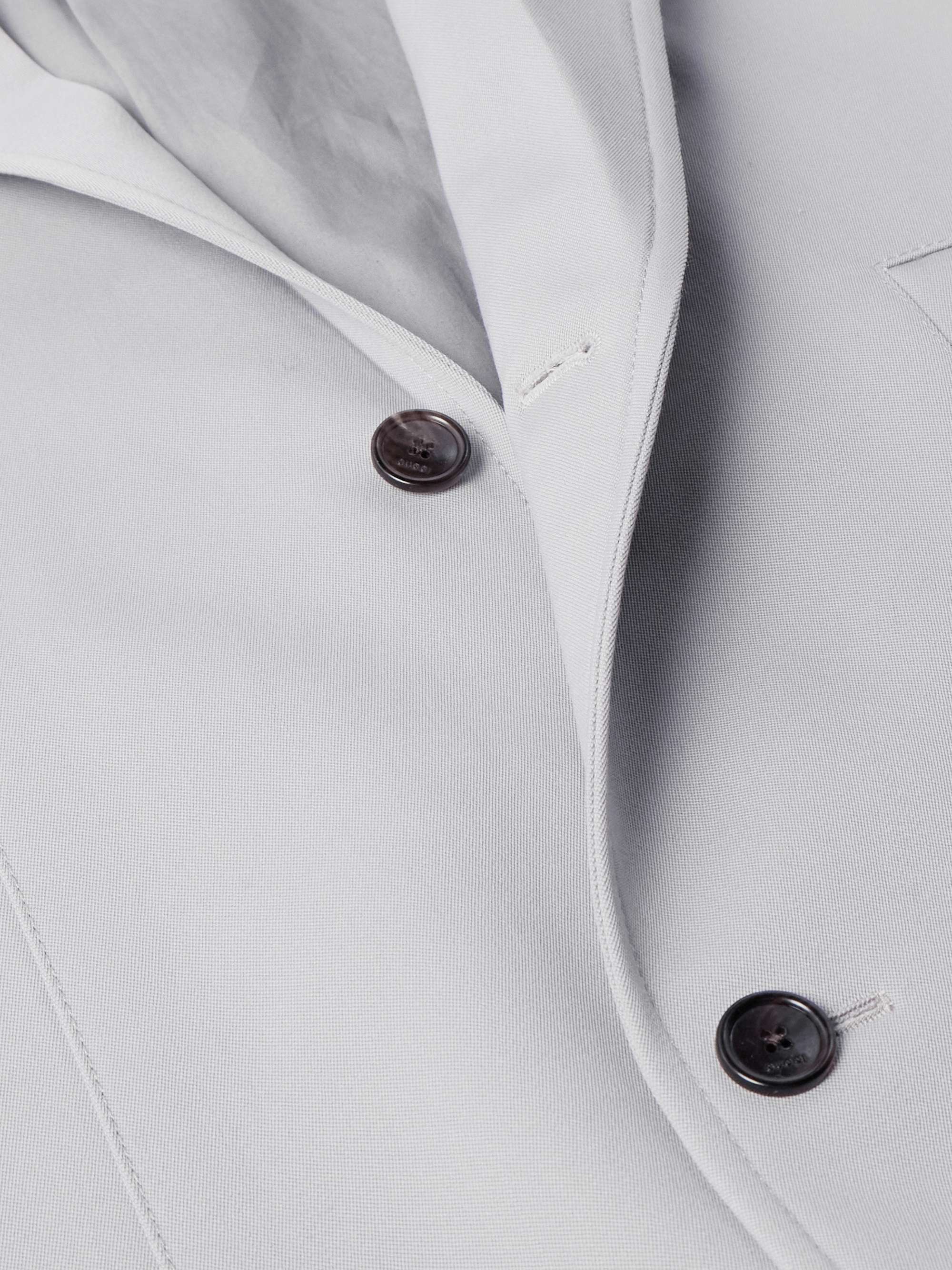 Grain de Poudre Wool Car Coat view