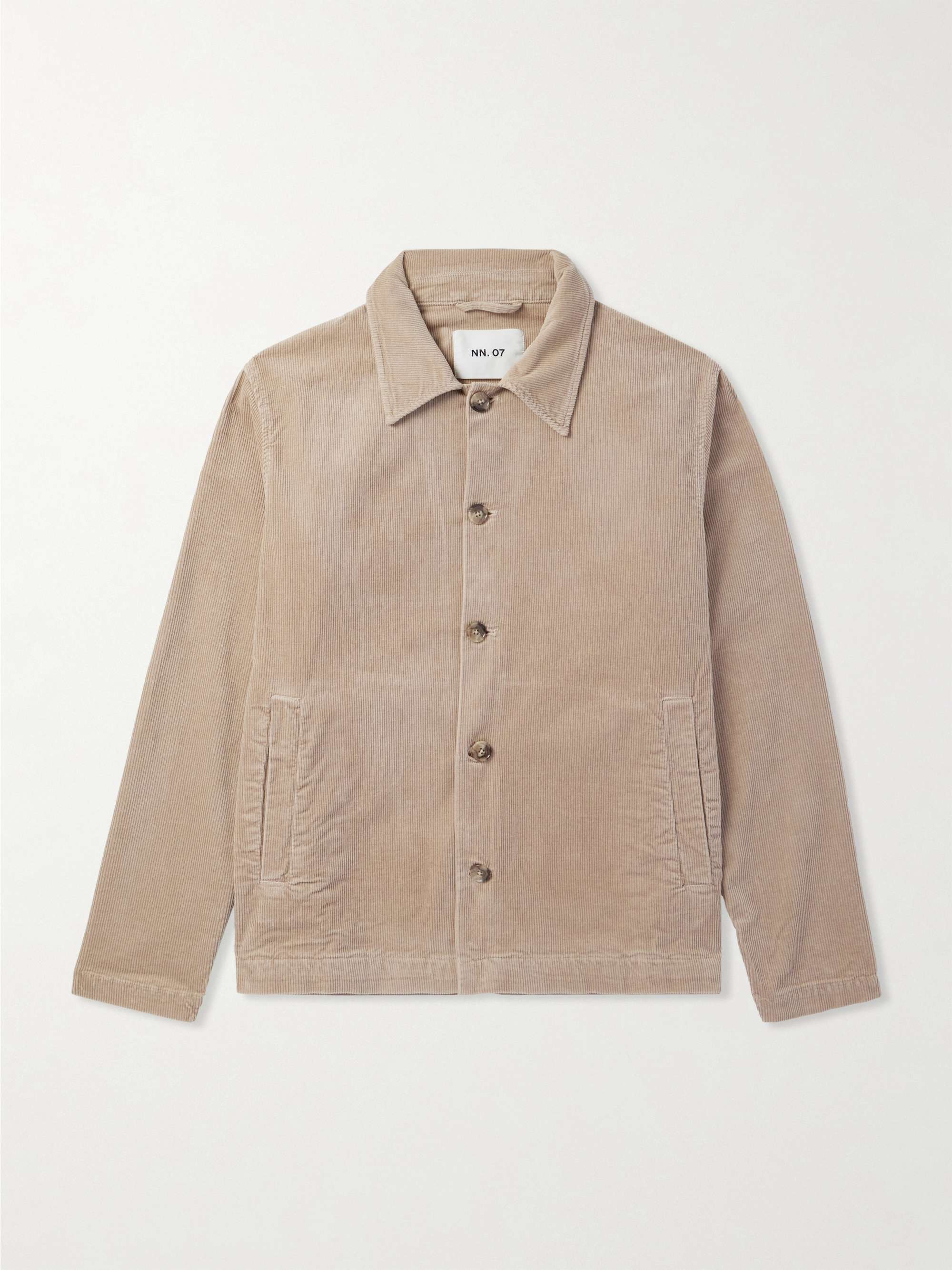 Zander Cotton-Blend Corduroy Overshirt view