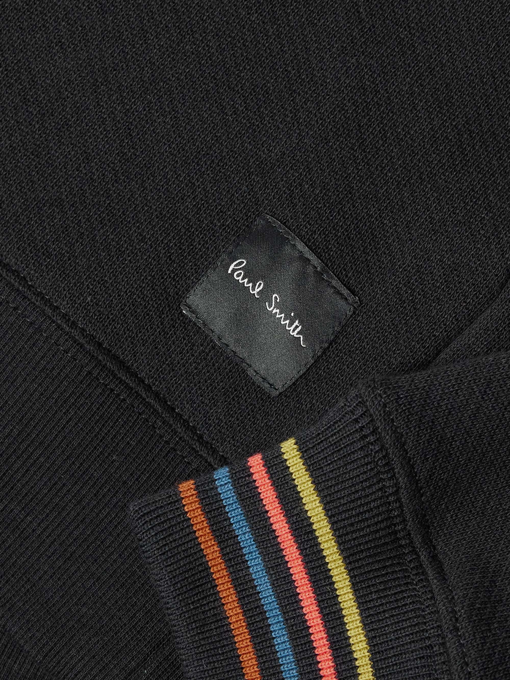 Striped Cotton-Jersey Sweatshirt view