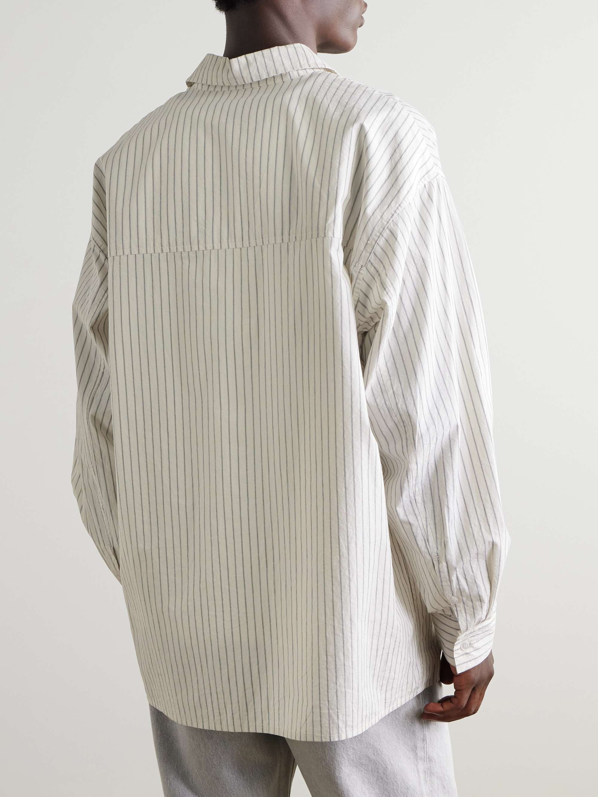 Aurel Striped Cotton Shirt view